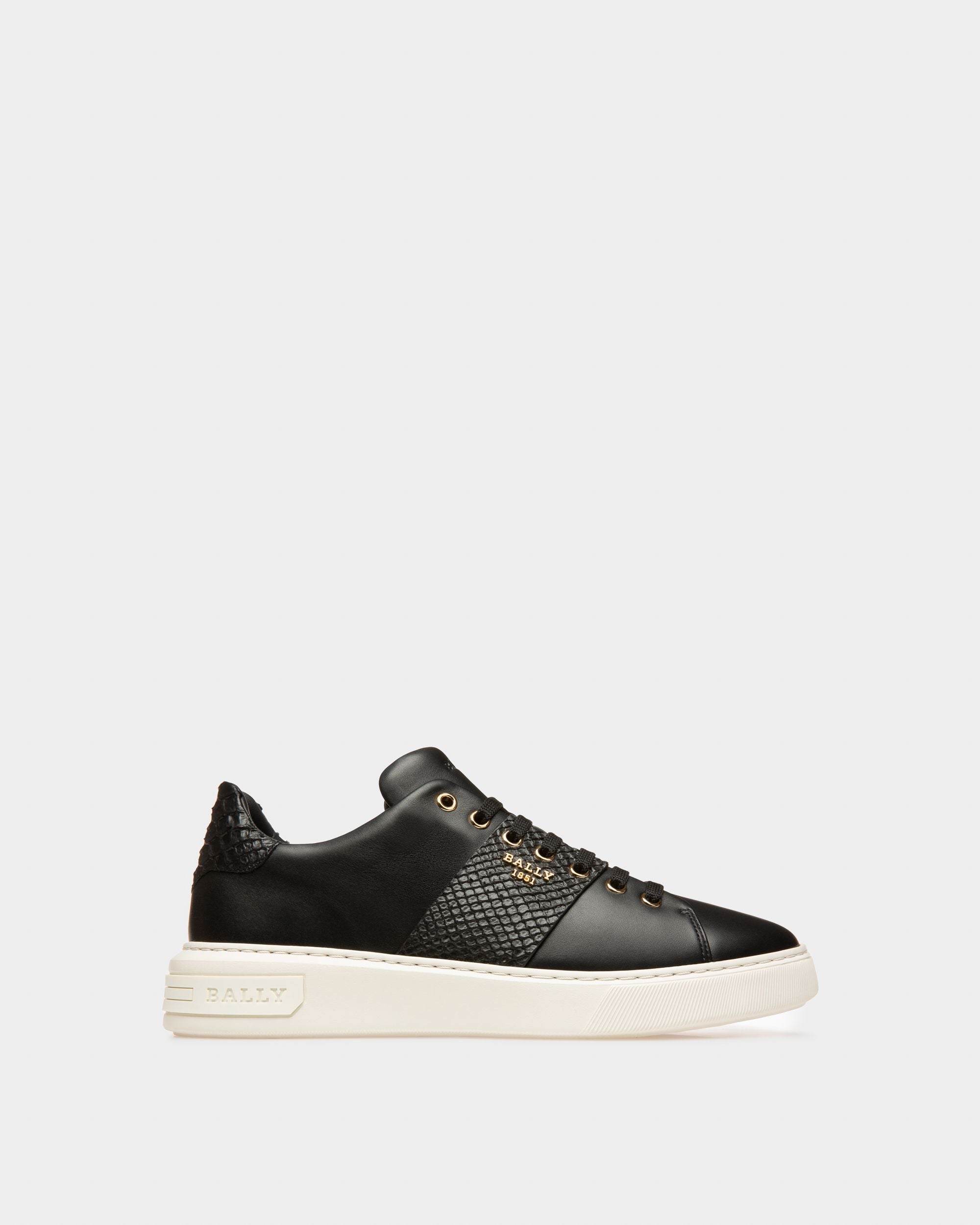 Mattye Sneaker Aus Schwarzem Leder - Herren - Bally - 01