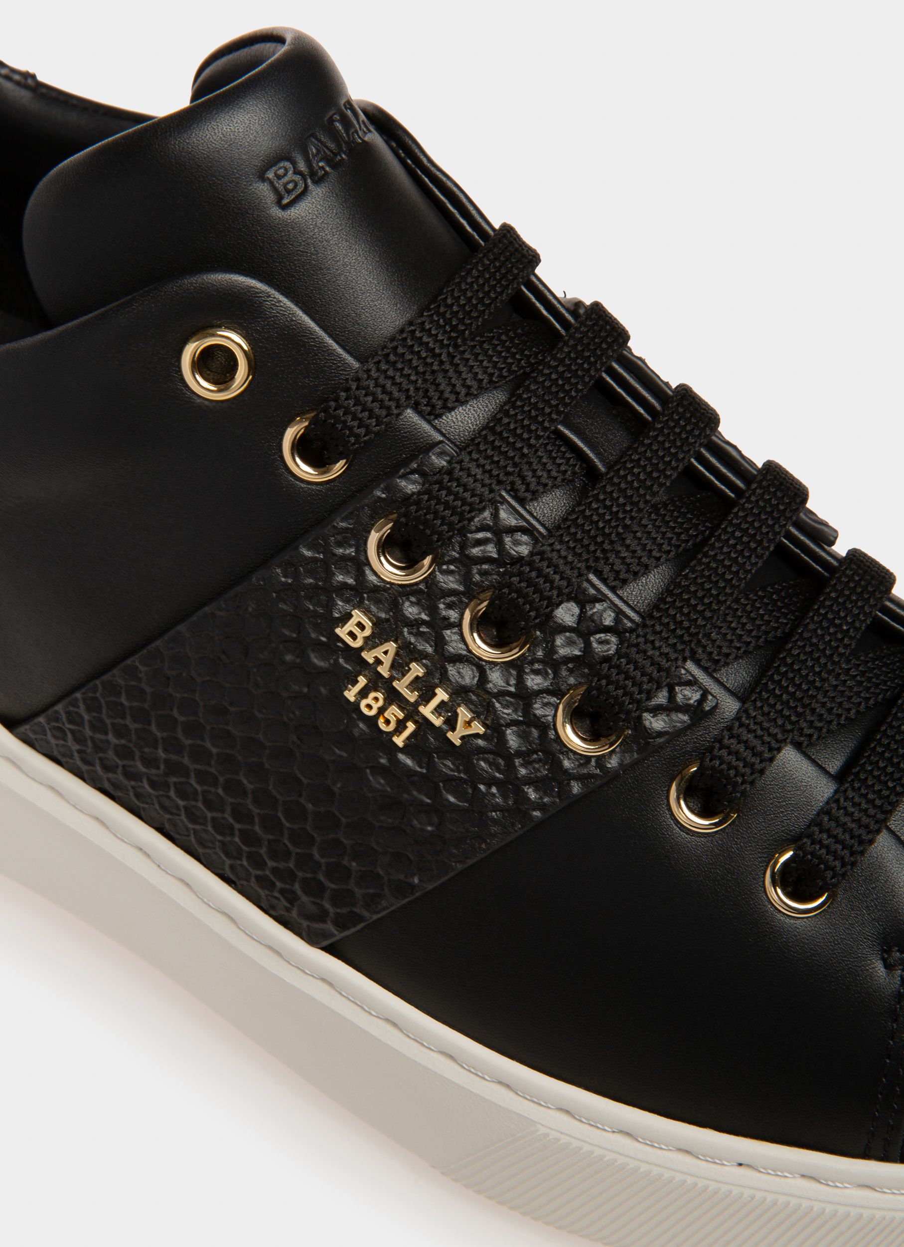 Mattye Sneaker Aus Schwarzem Leder - Herren - Bally - 06