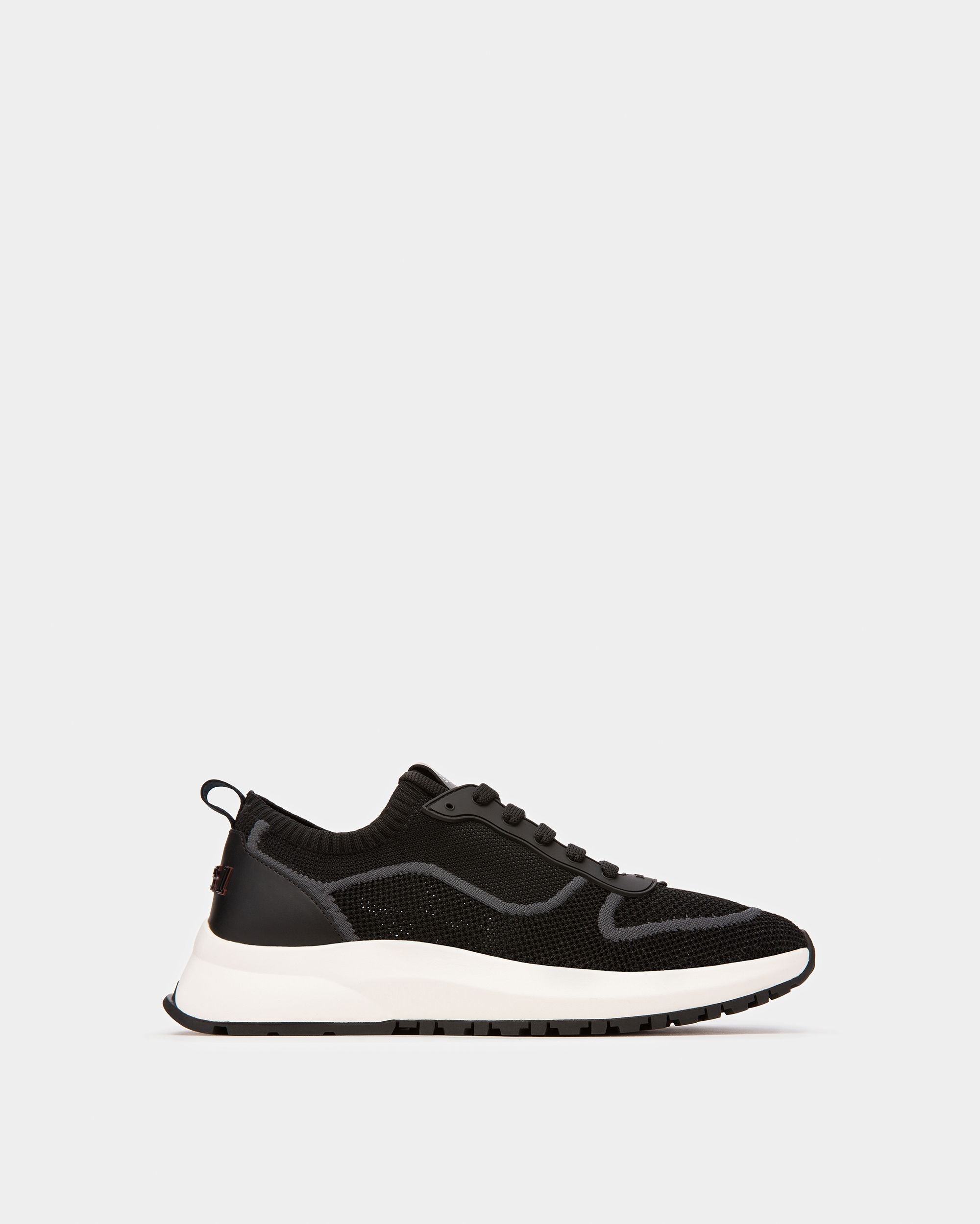 Davyn Sneaker Aus Mesh Und Leder In Schwarz - Herren - Bally - 01