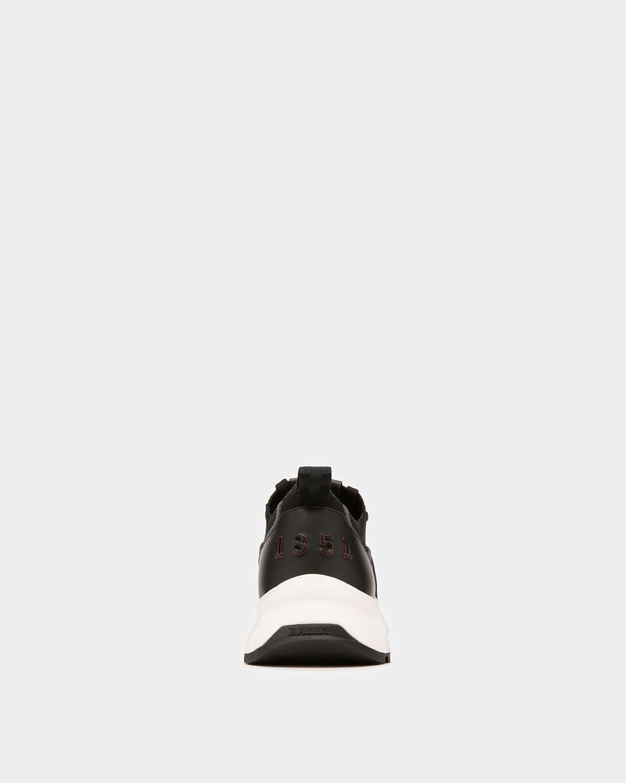 Davyn Sneaker Aus Mesh Und Leder In Schwarz - Herren - Bally - 04