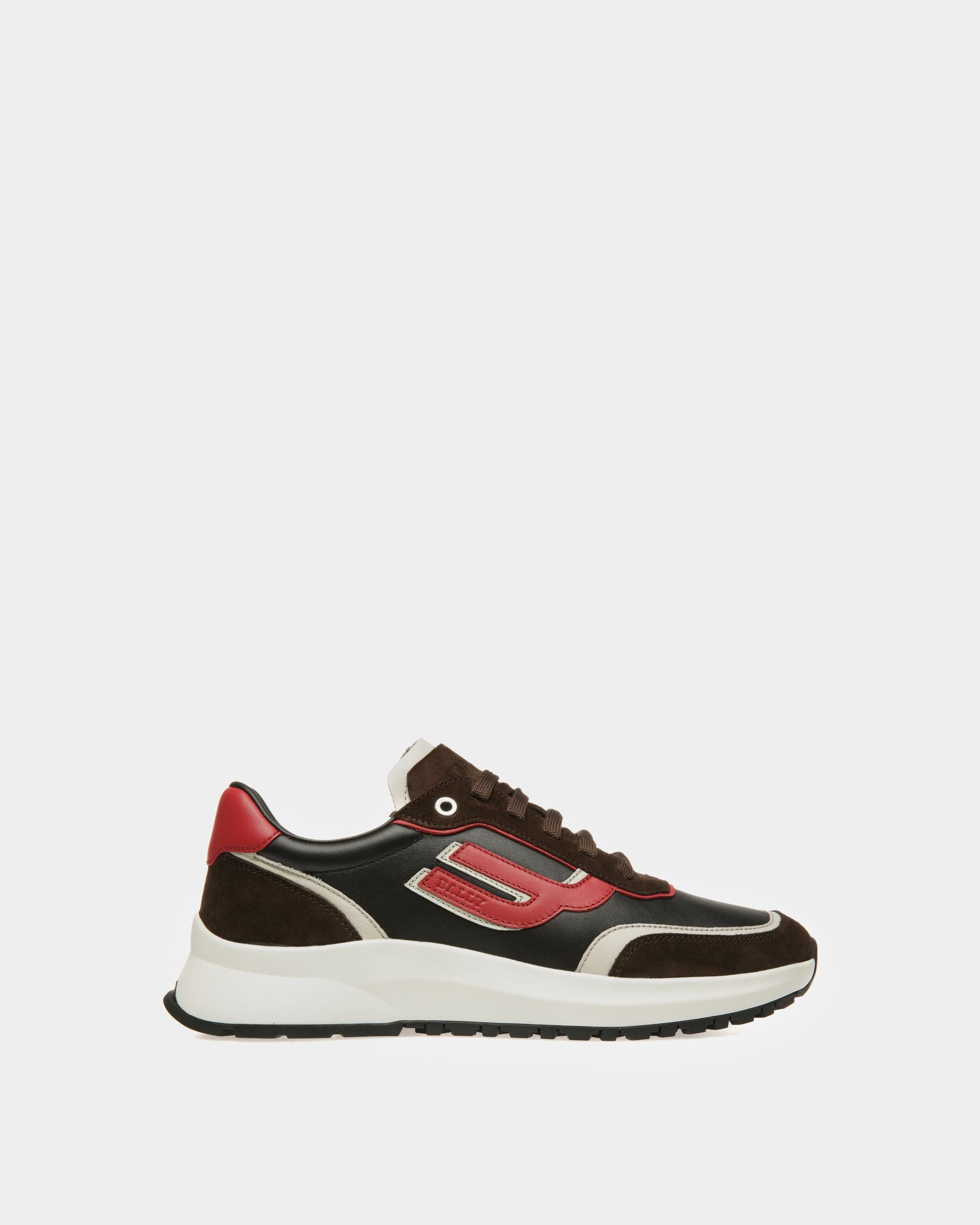 Demmy Leder-Sneaker In Ebenholzbraun - Herren - Bally - 01