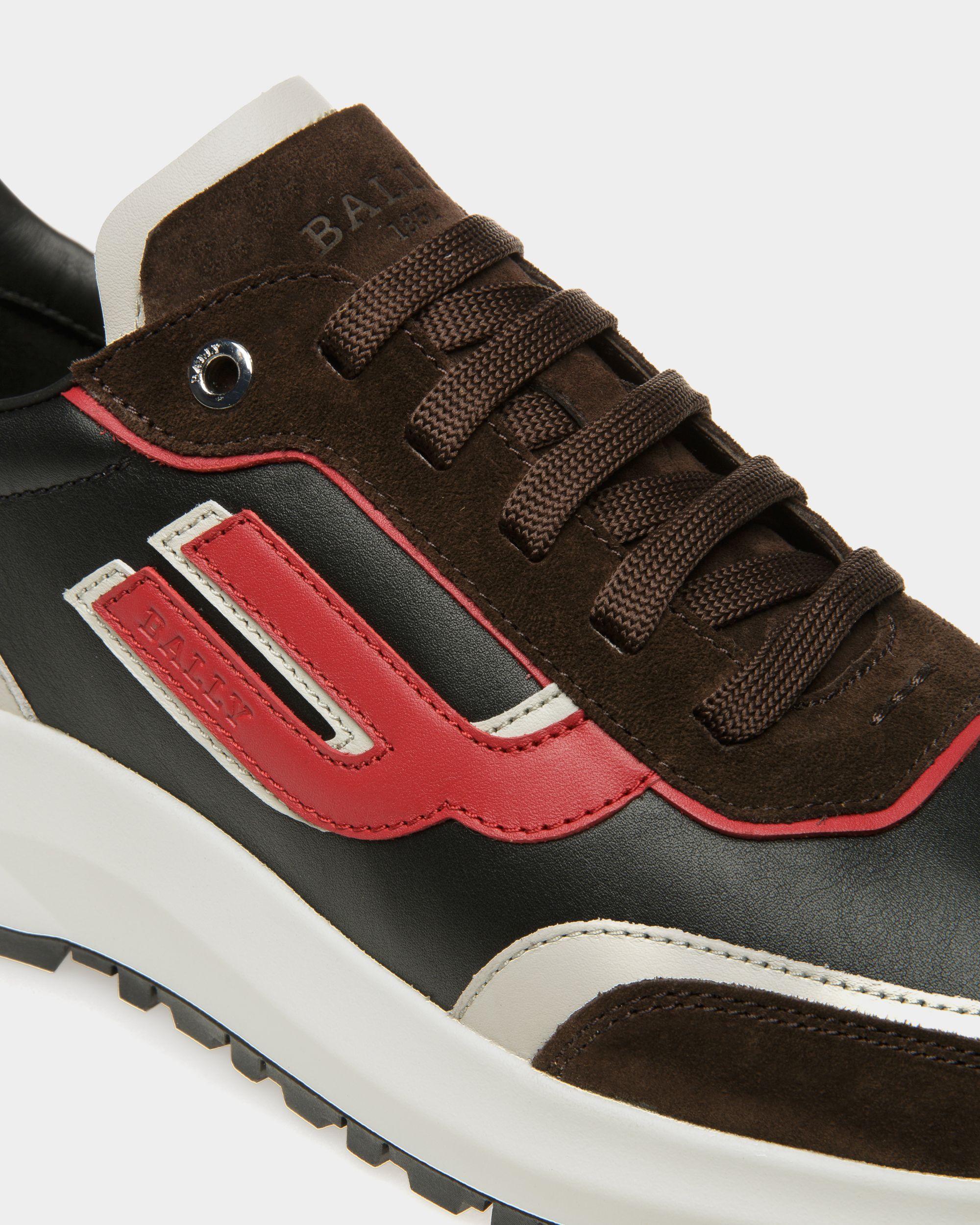 Demmy Leder-Sneaker In Ebenholzbraun - Herren - Bally - 02