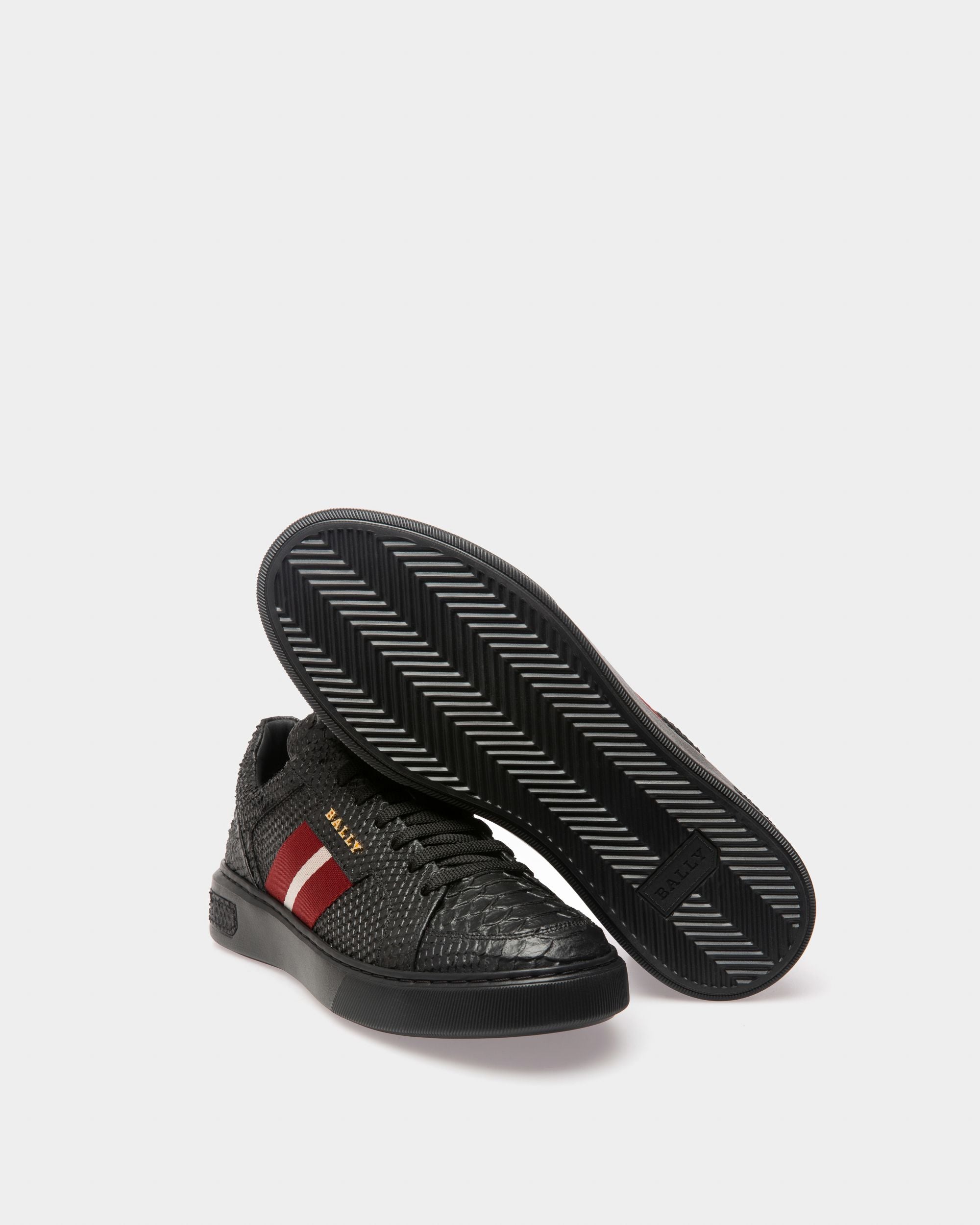 Marell Sneakers En Cuir Noir - Homme - Bally - 04