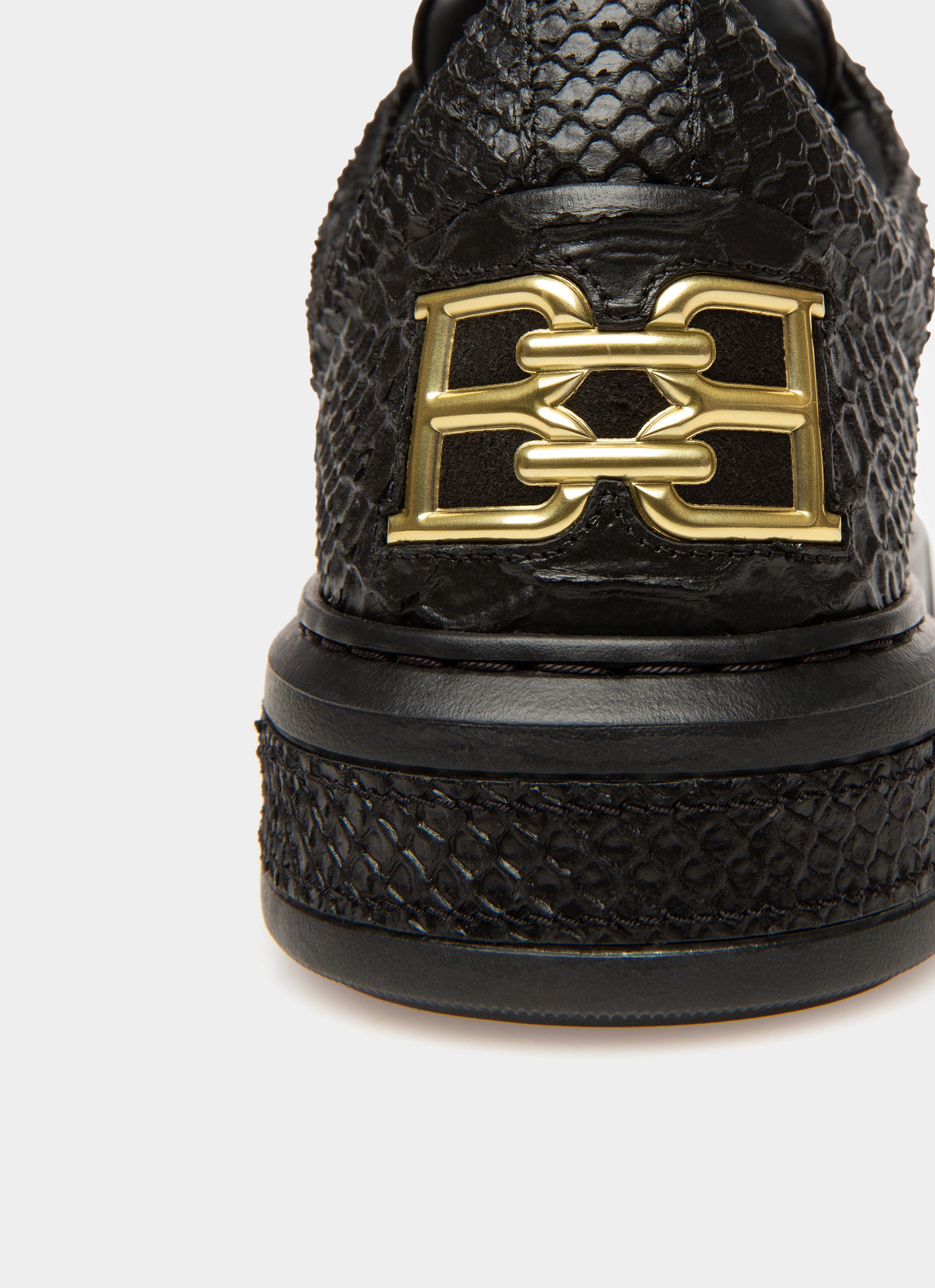Marell Sneakers En Cuir Noir - Homme - Bally - 05