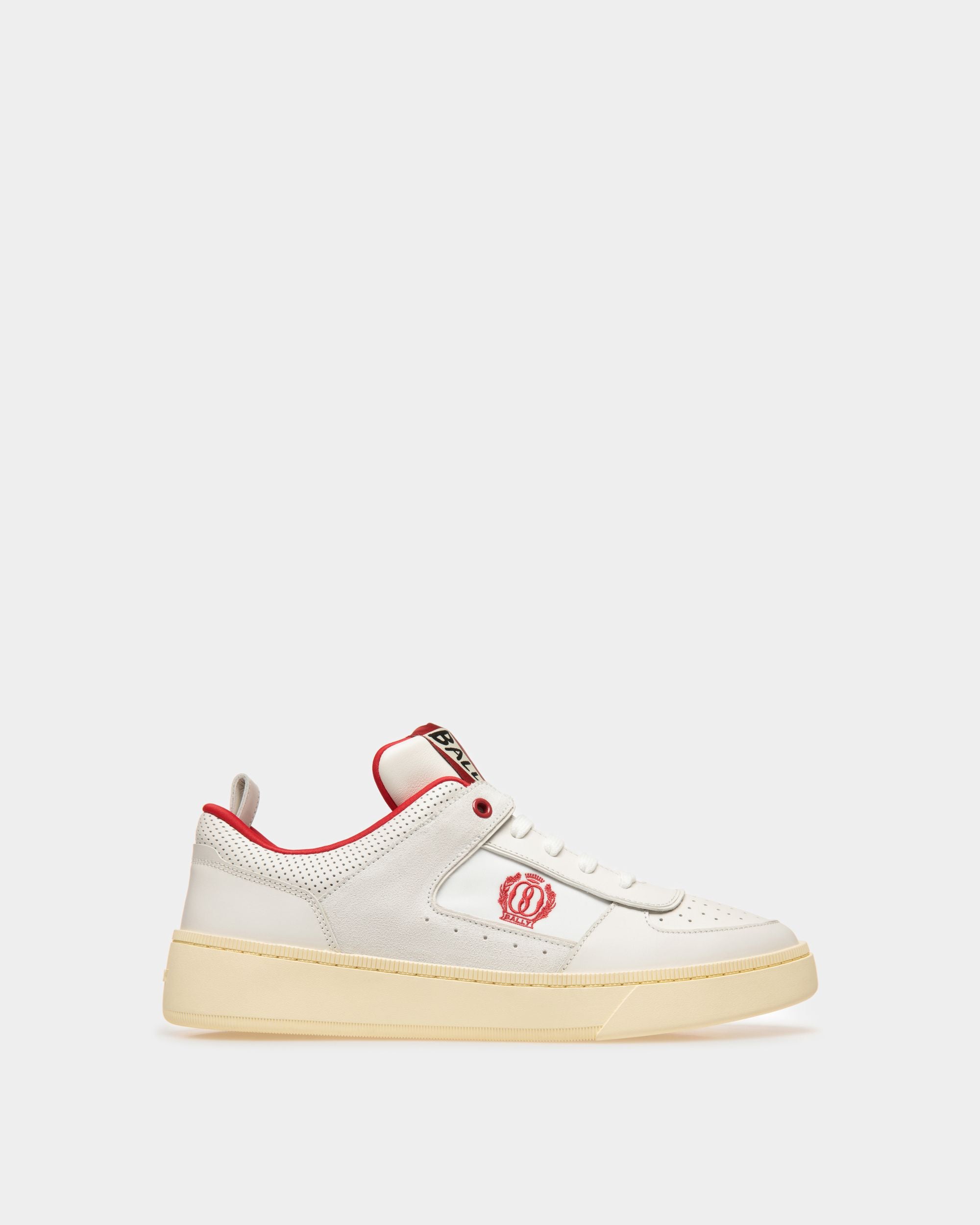 Sneakers Raise En cuir blanc - Homme - Bally - 01