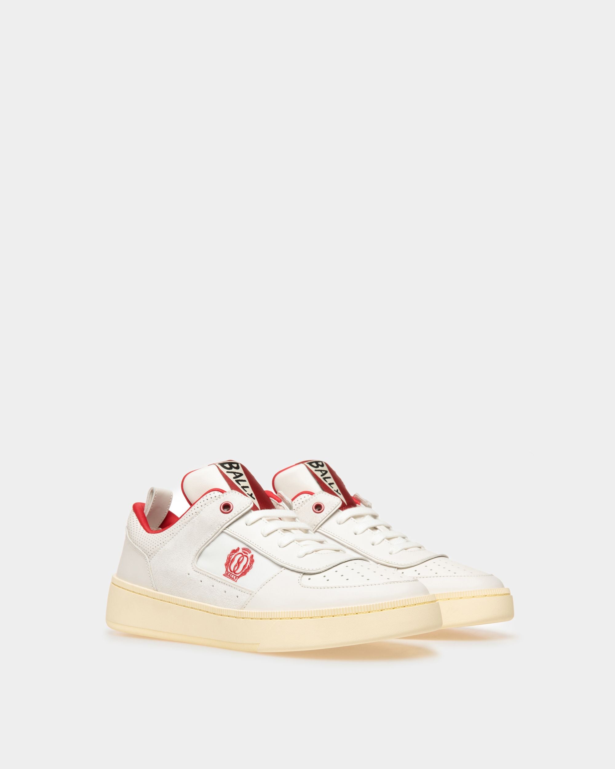 Sneakers Raise En cuir blanc - Homme - Bally - 02