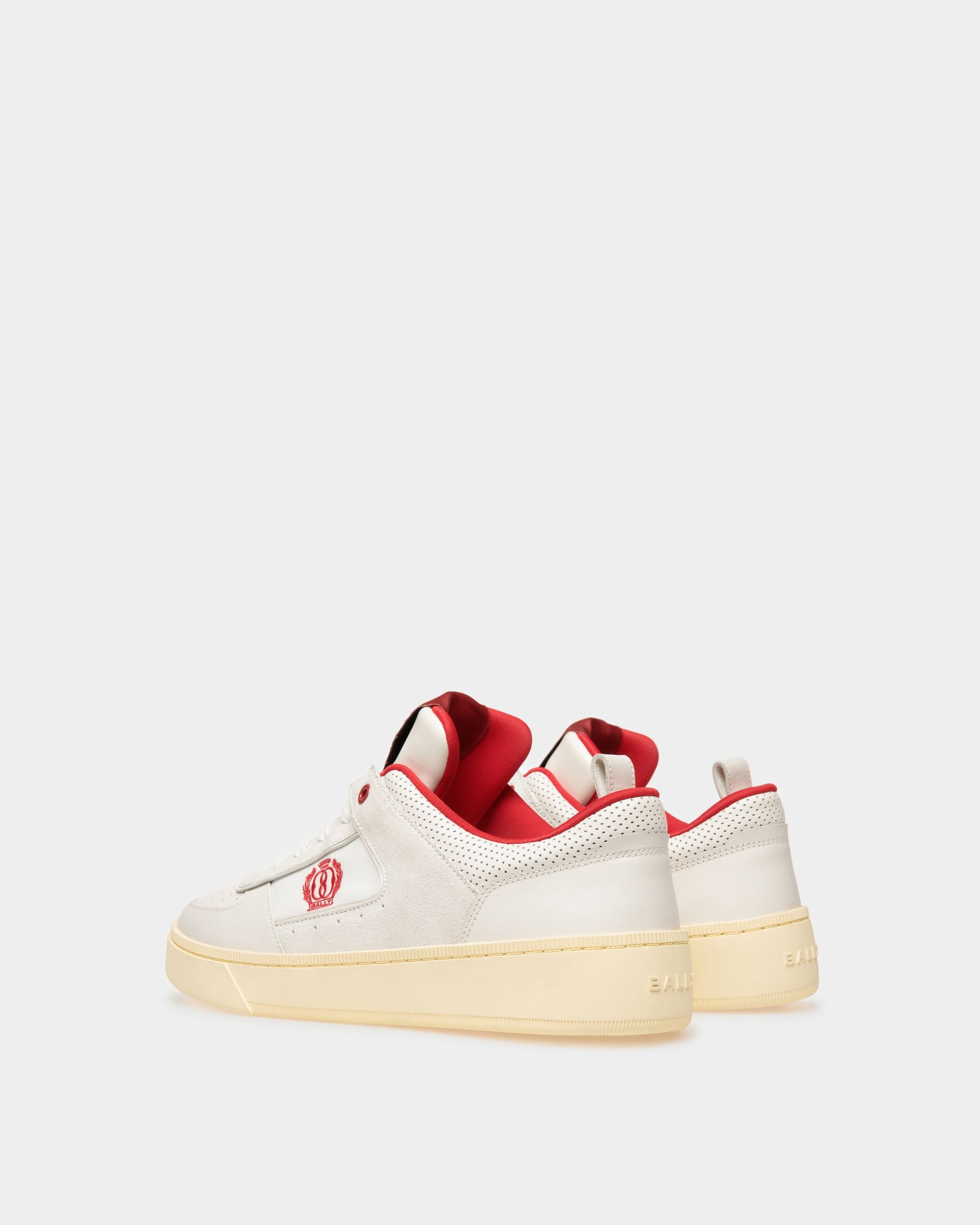 Sneakers Raise En cuir blanc - Homme - Bally - 03