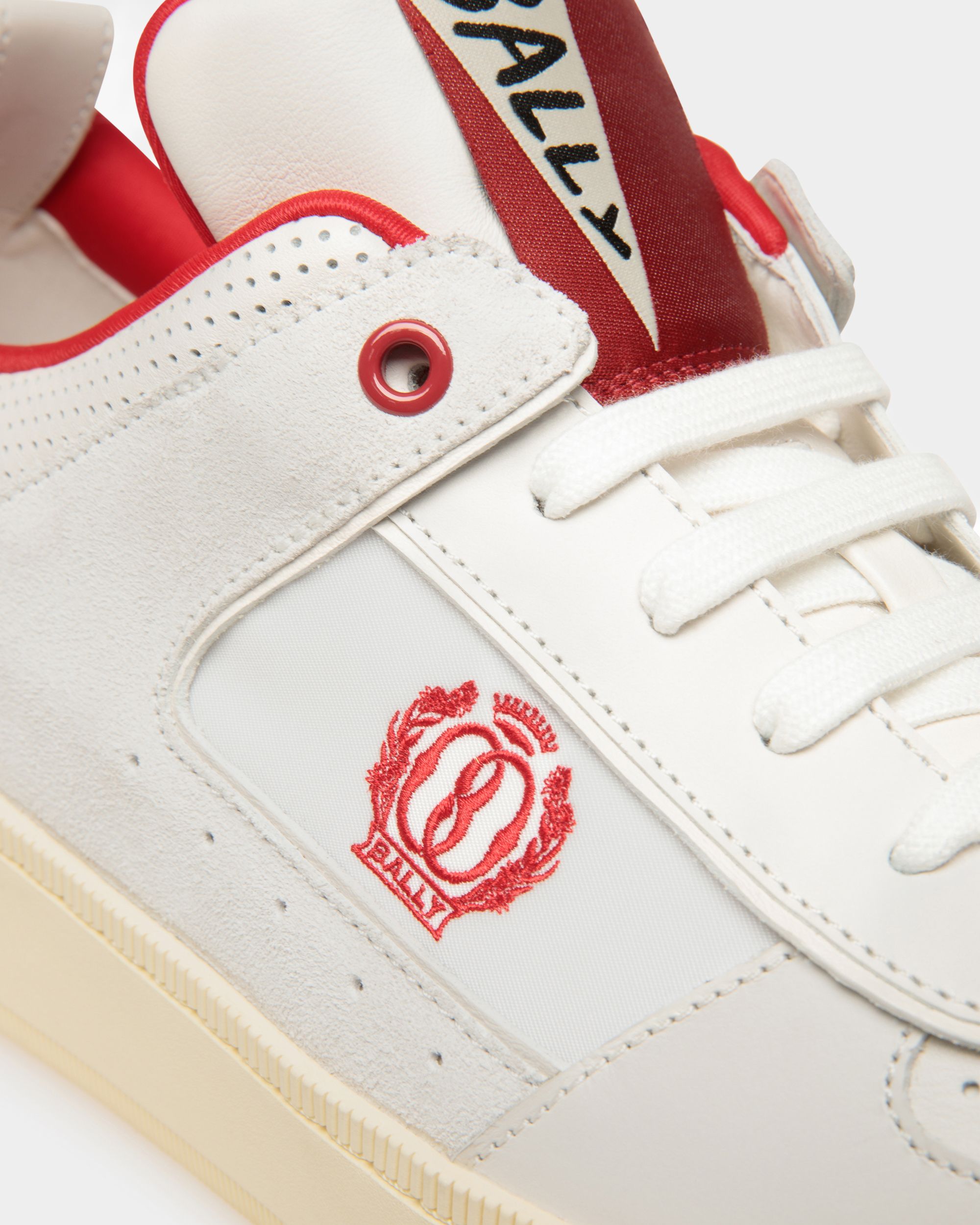 Sneakers Raise En cuir blanc - Homme - Bally - 05