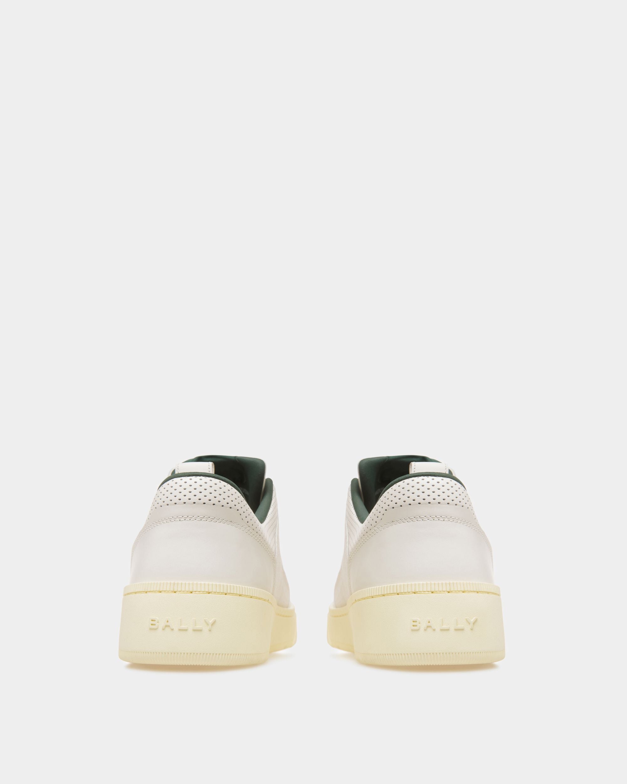 Raise Sneakers In White Leather - Men's - Bally - 03