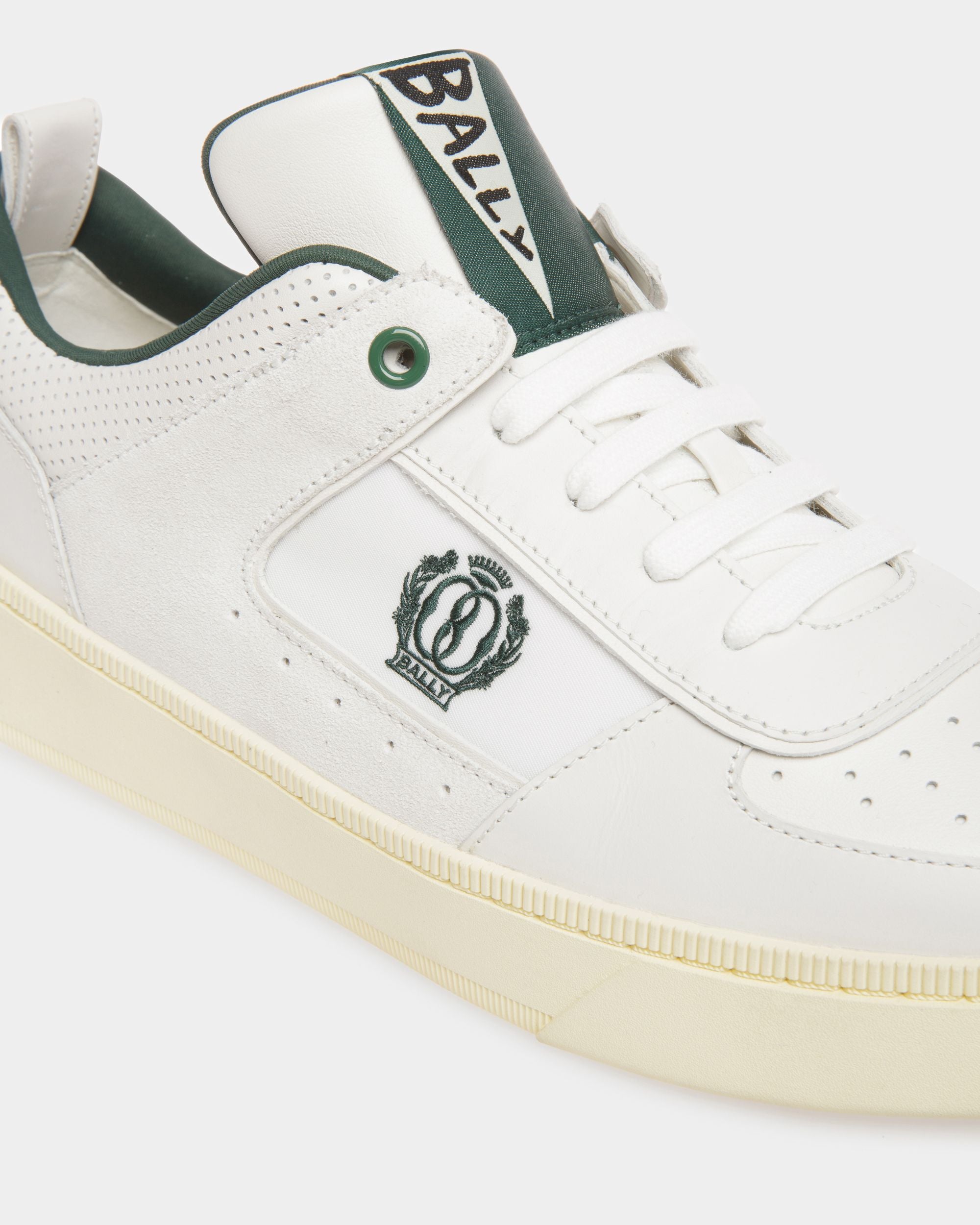 Raise Sneakers In White Leather - Men's - Bally - 05