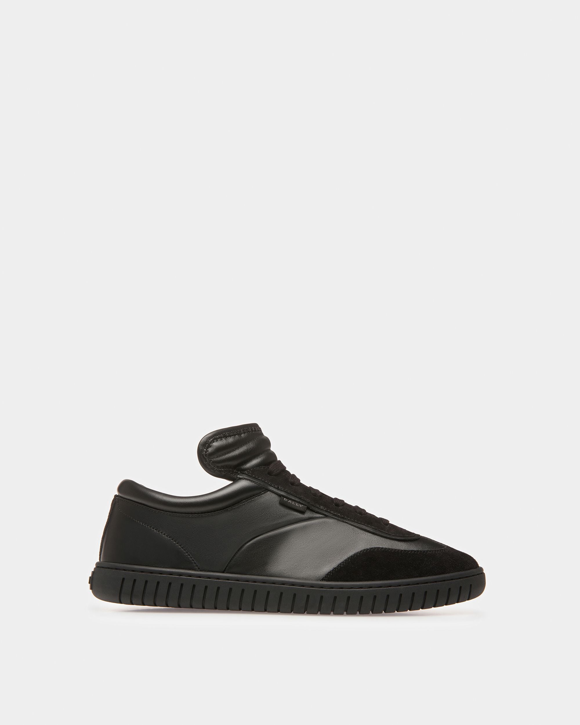 Sneaker Player In Pelle Nera - Uomo - Bally - 01