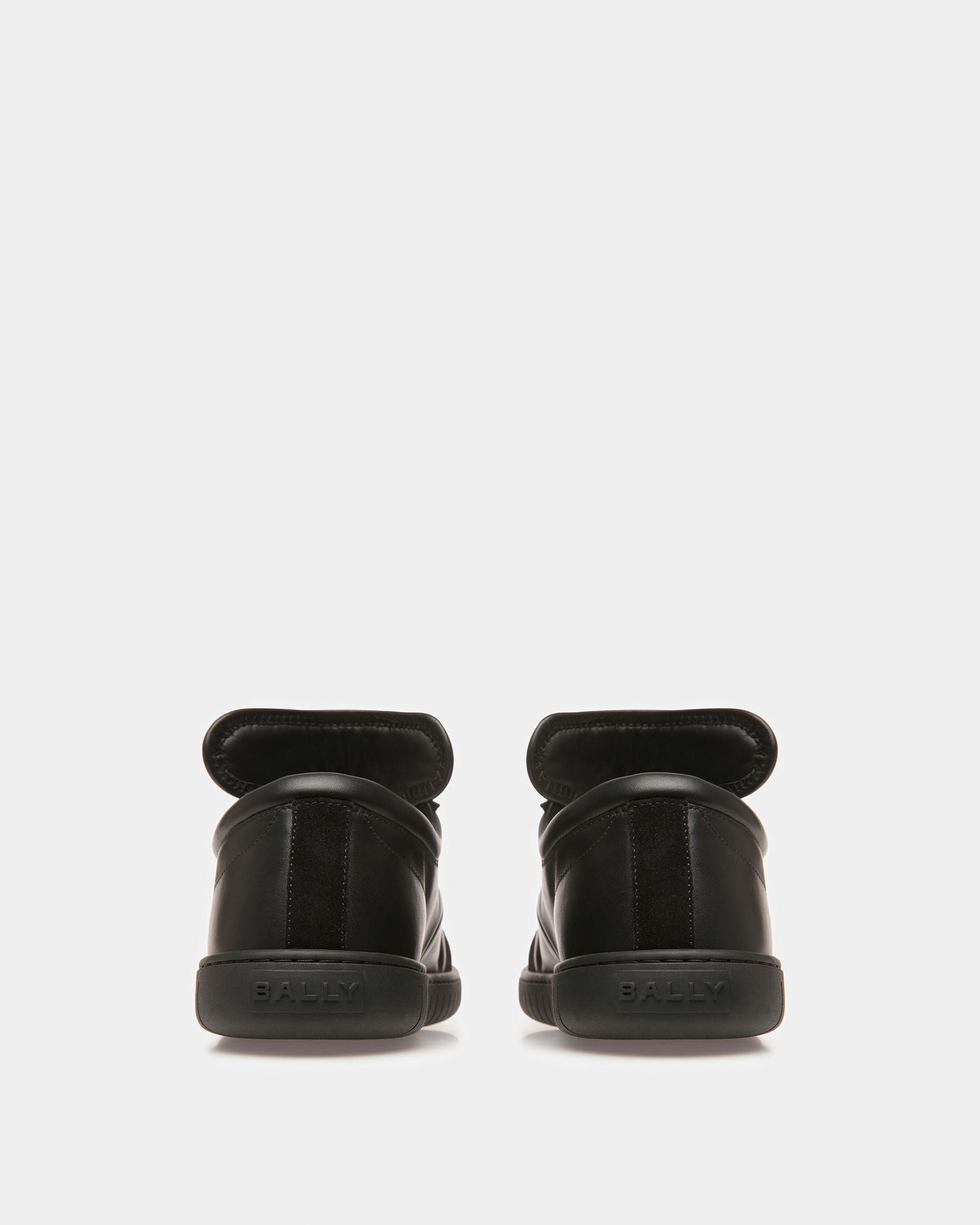 Sneaker Player In Pelle Nera - Uomo - Bally - 03
