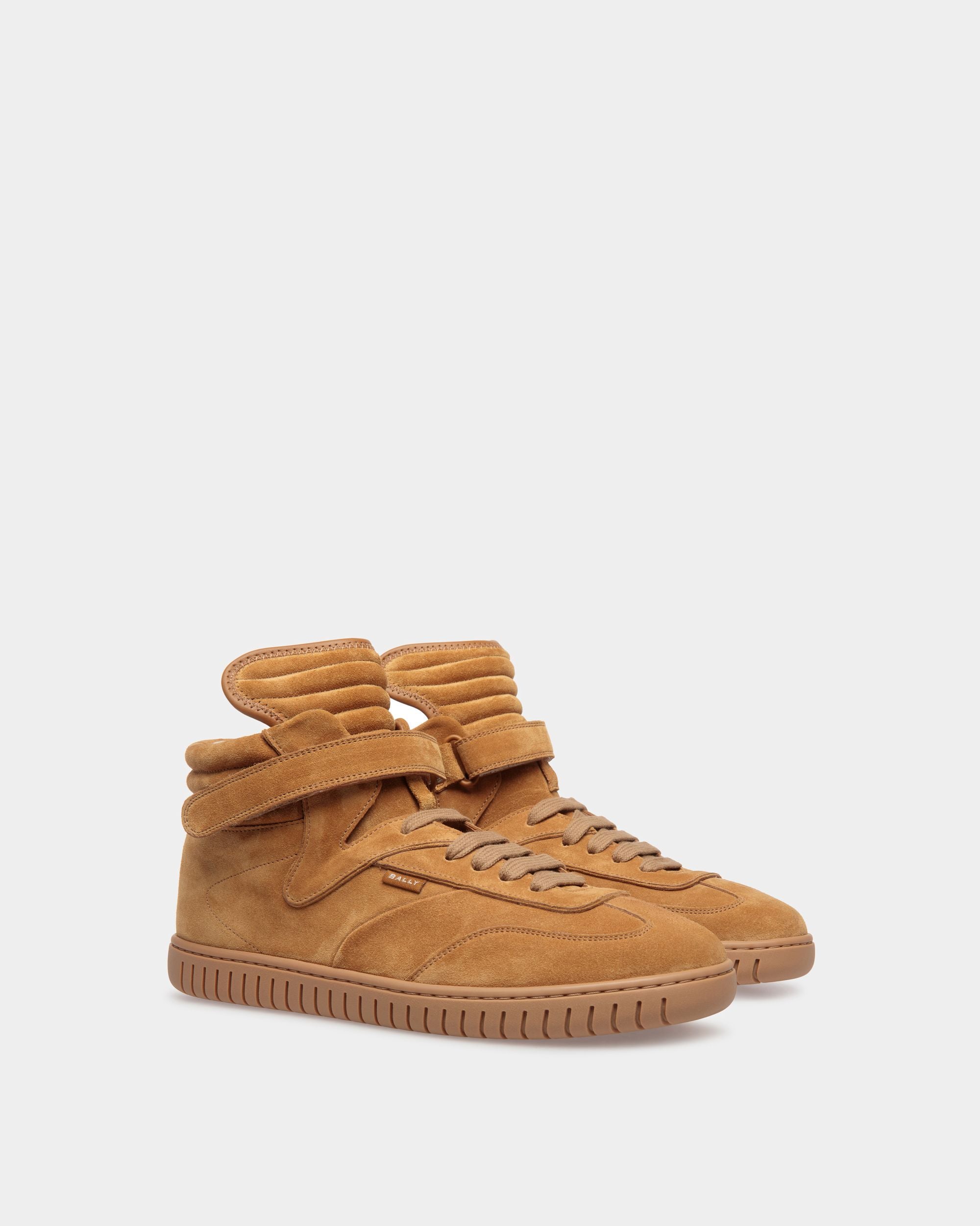 Player Sneaker Aus Leder In Desert Und Bernstein - Herren - Bally - 02