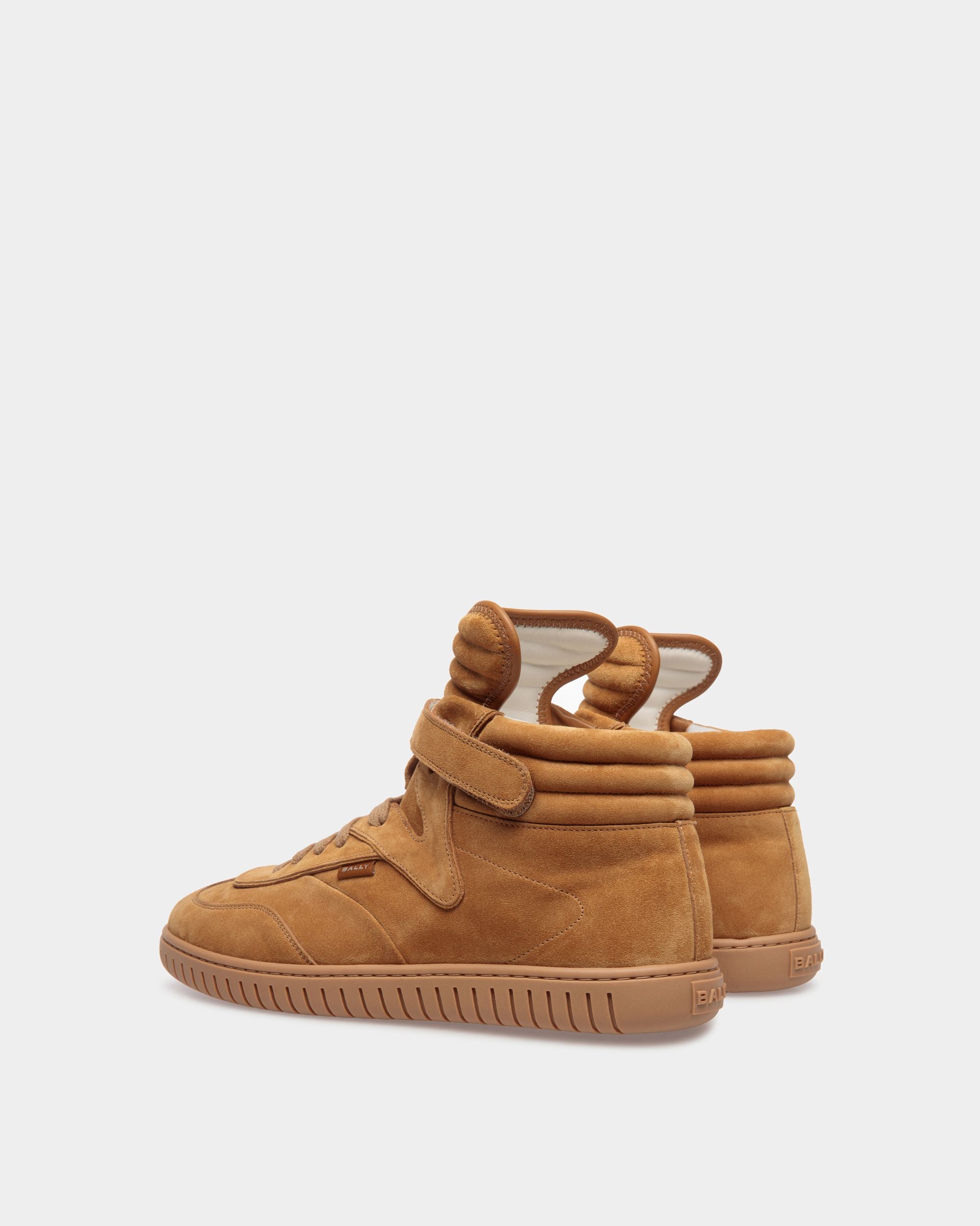 Player Sneaker Aus Leder In Desert Und Bernstein - Herren - Bally - 03