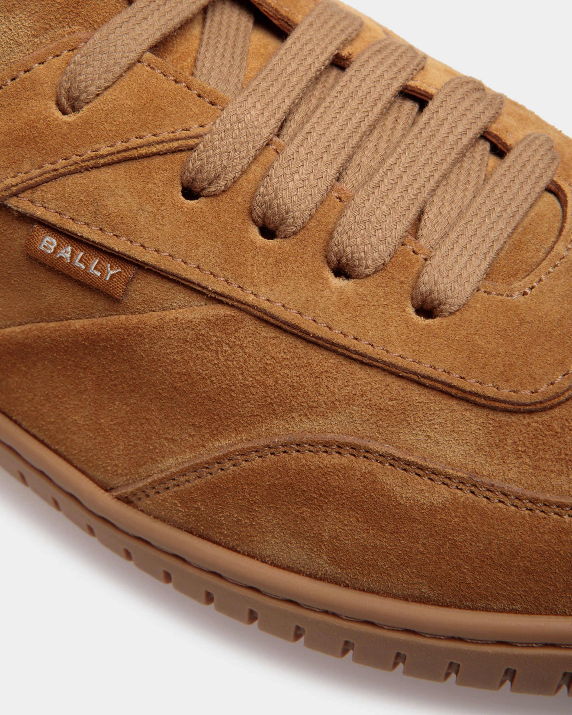 Player Sneaker Aus Leder In Desert Und Bernstein - Herren - Bally - 05