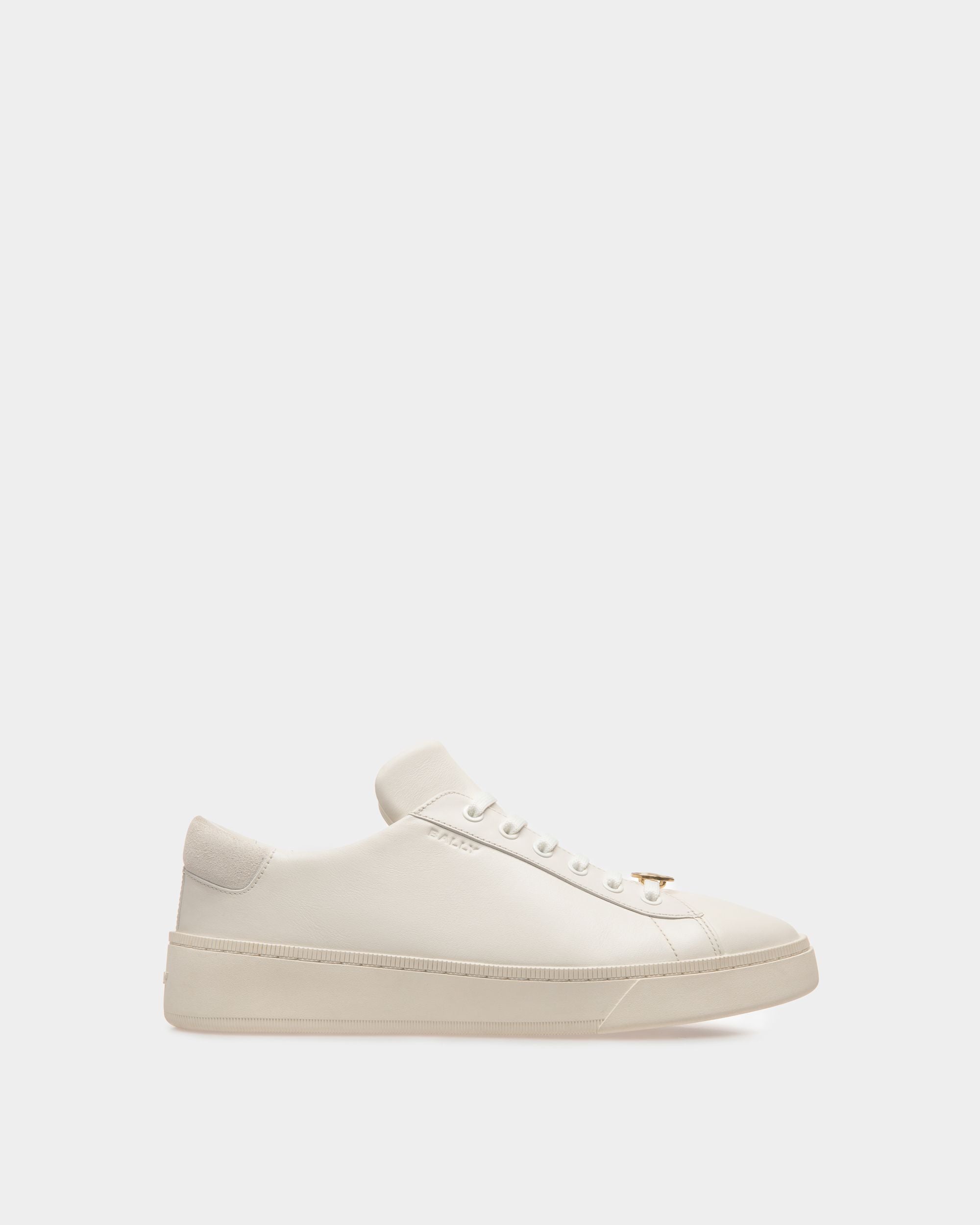 Raise Sneaker Aus weißem Leder - Homme - Bally - 01