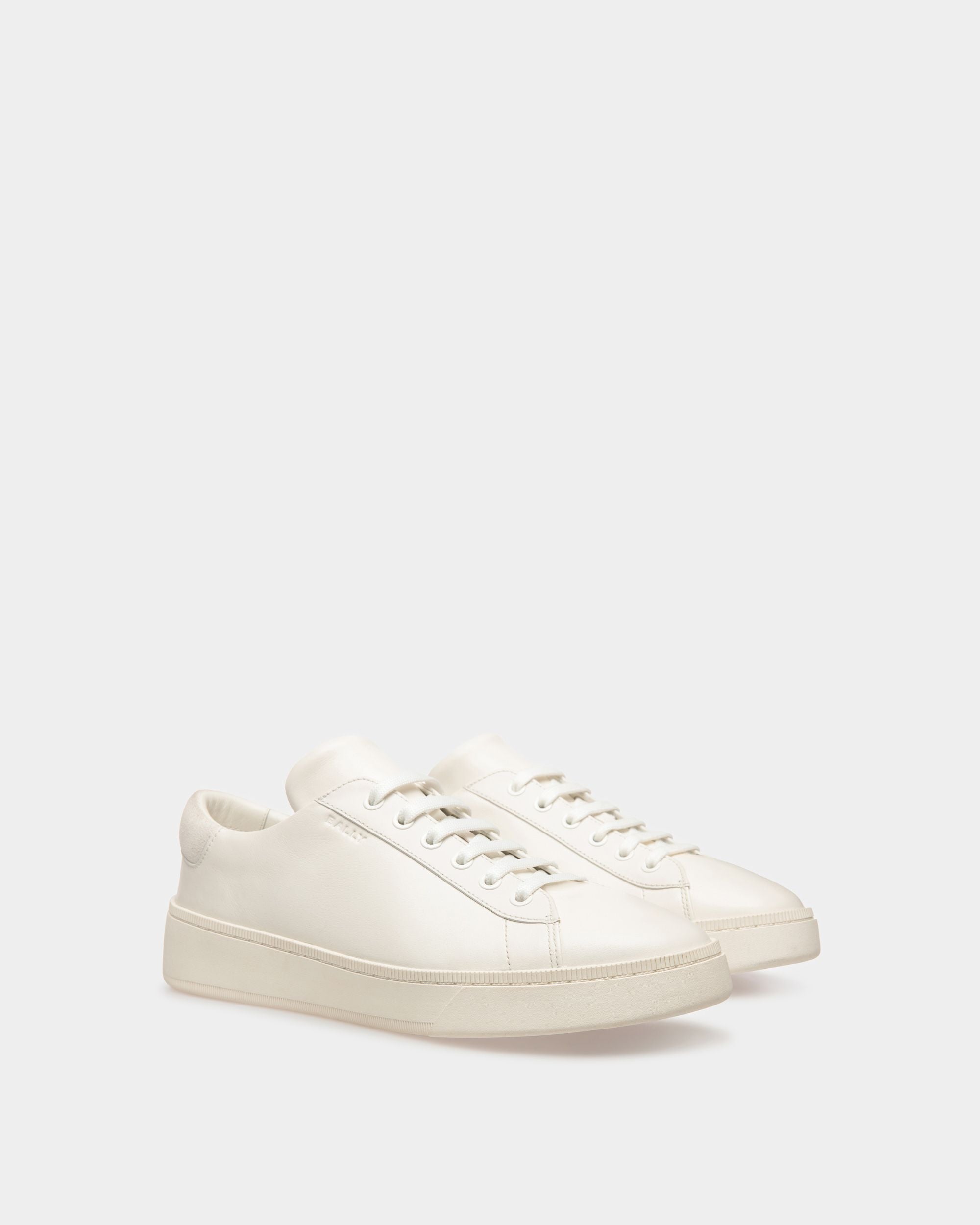 Raise Sneaker Aus weißem Leder - Men's - Bally - 04