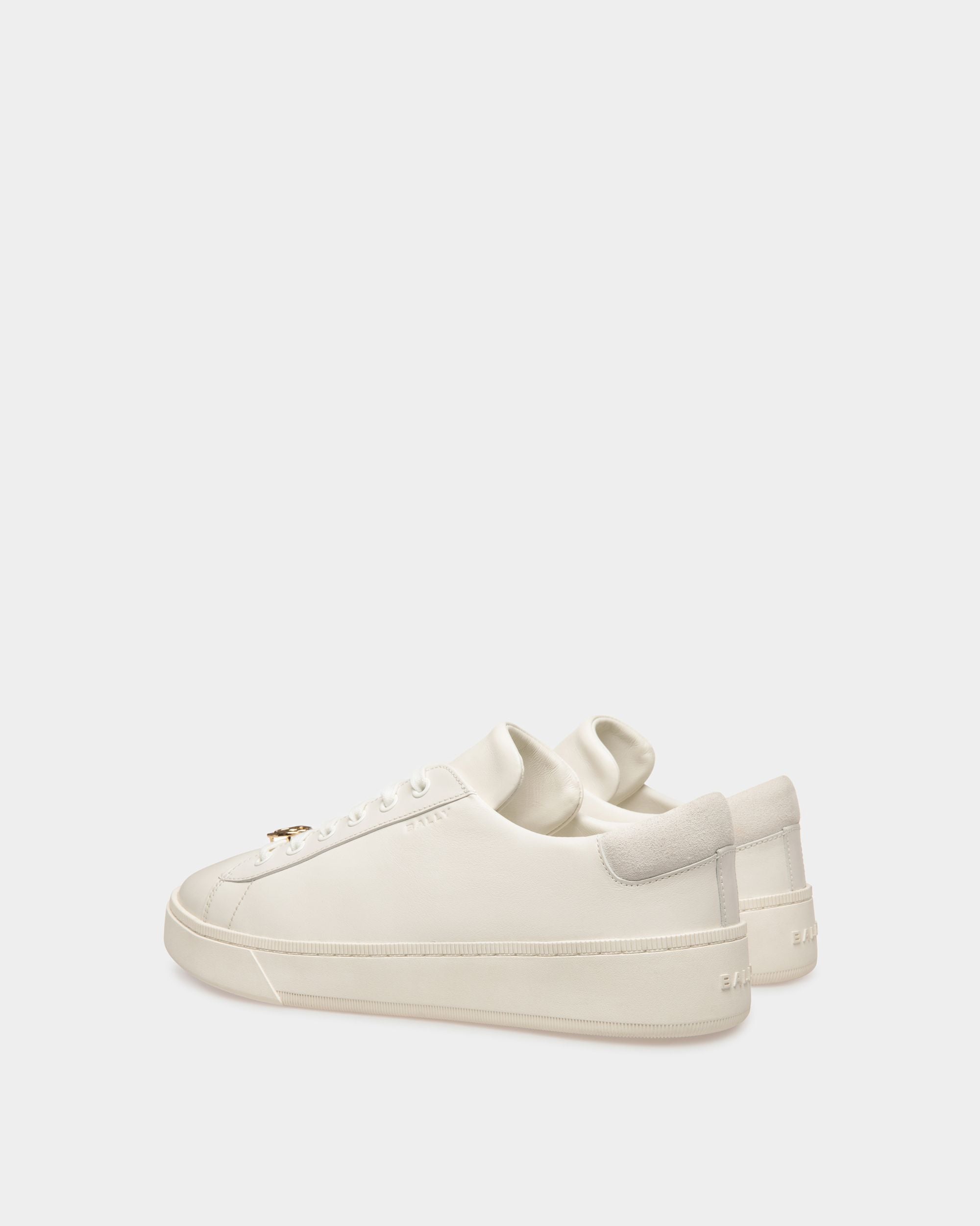 Raise Sneaker Aus weißem Leder - Men's - Bally - 05