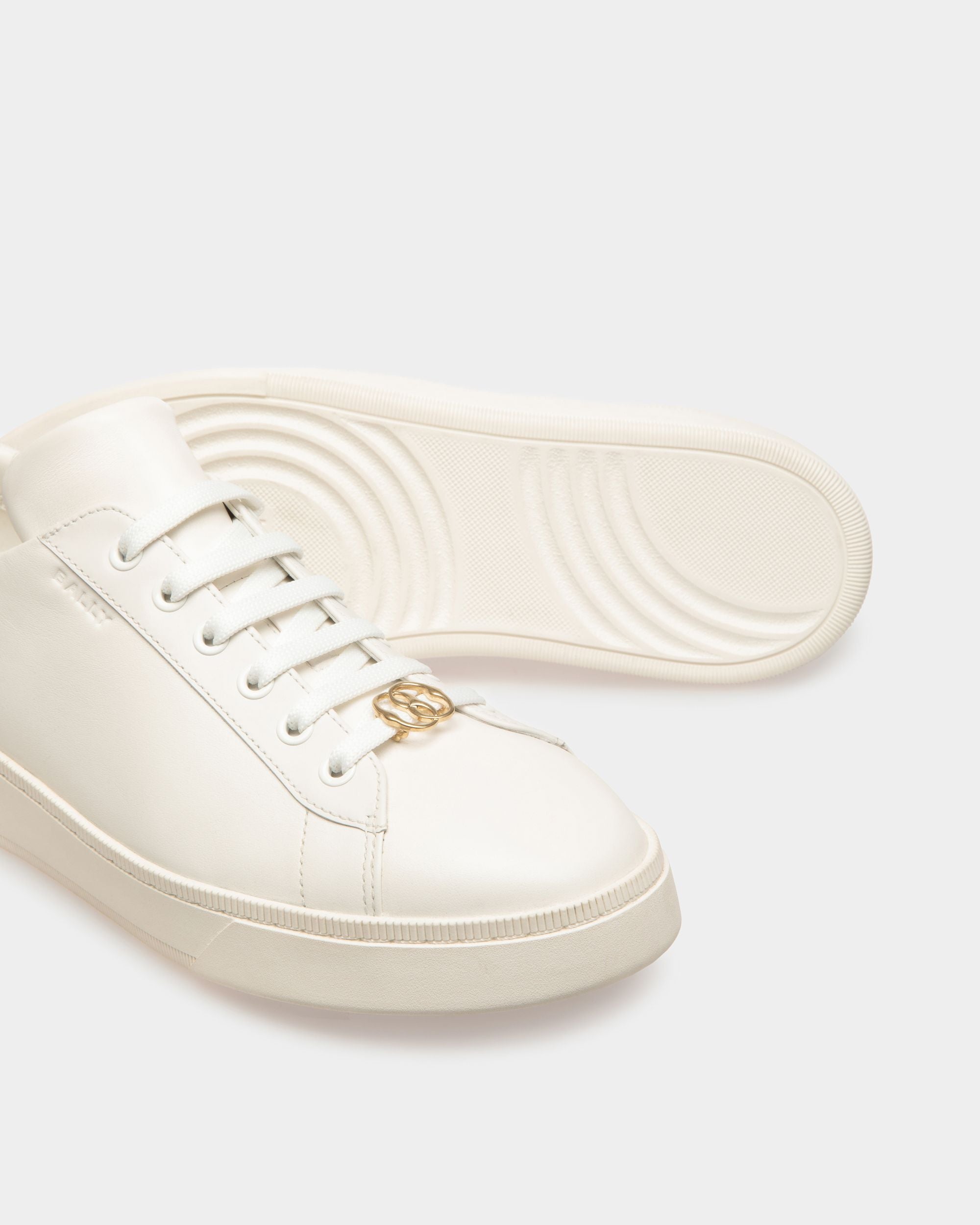 Raise Sneaker Aus weißem Leder - Herren - Bally - 06