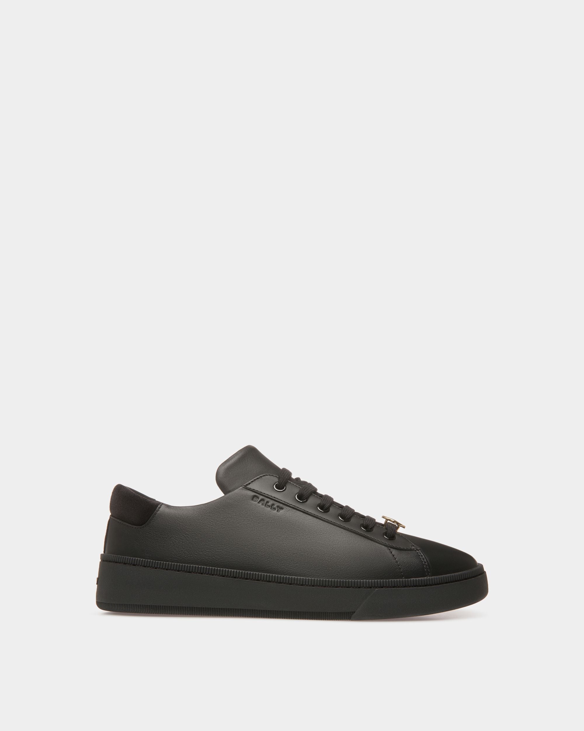 Raise Sneaker Aus Leder in Schwarz - Homme - Bally - 01