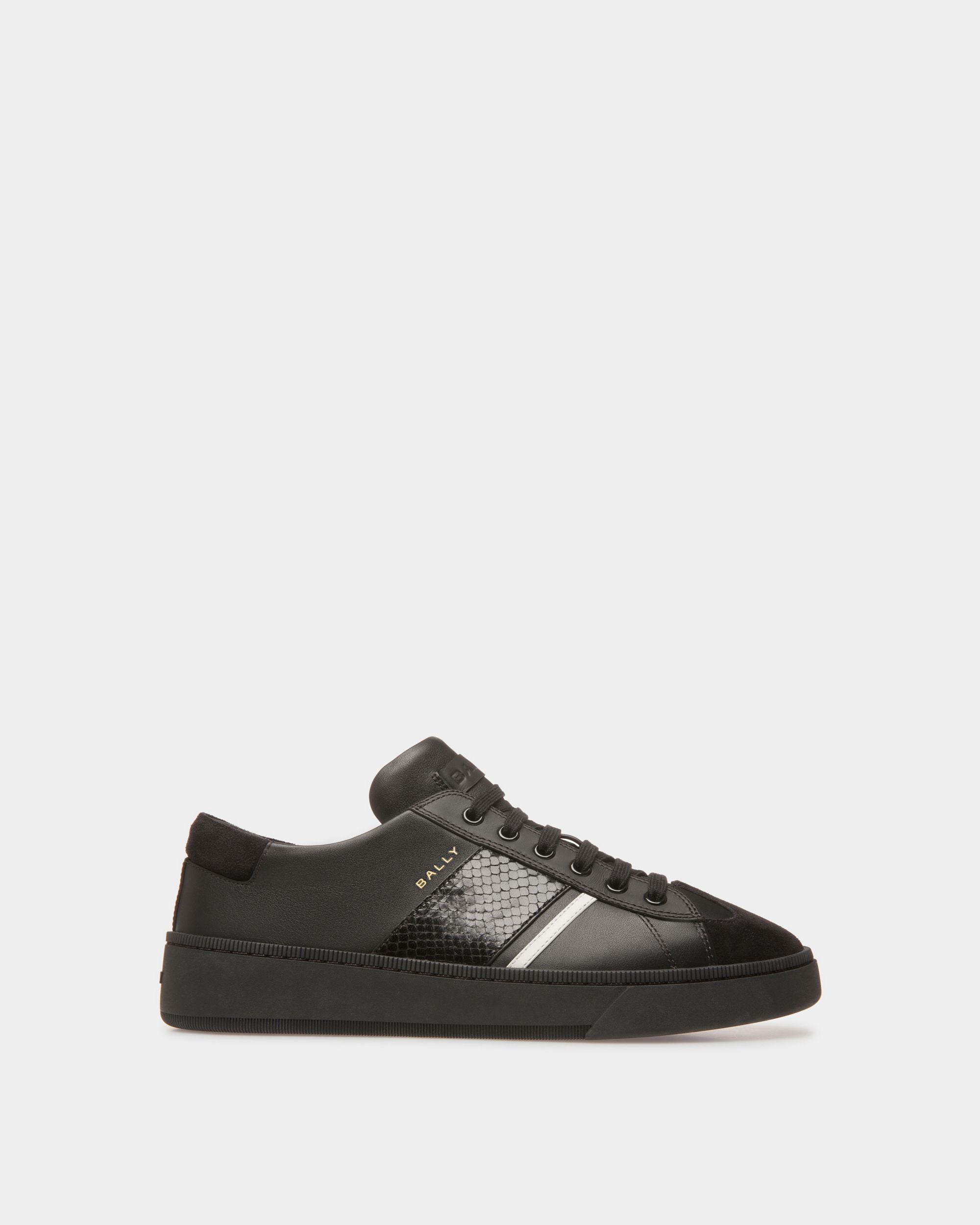 Raise Sneaker Aus Leder in Schwarz - Herren - Bally - 01