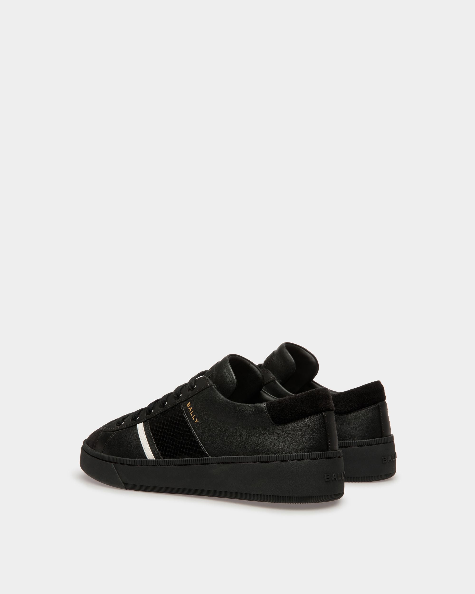 Raise Sneaker Aus Leder in Schwarz - Herren - Bally - 03