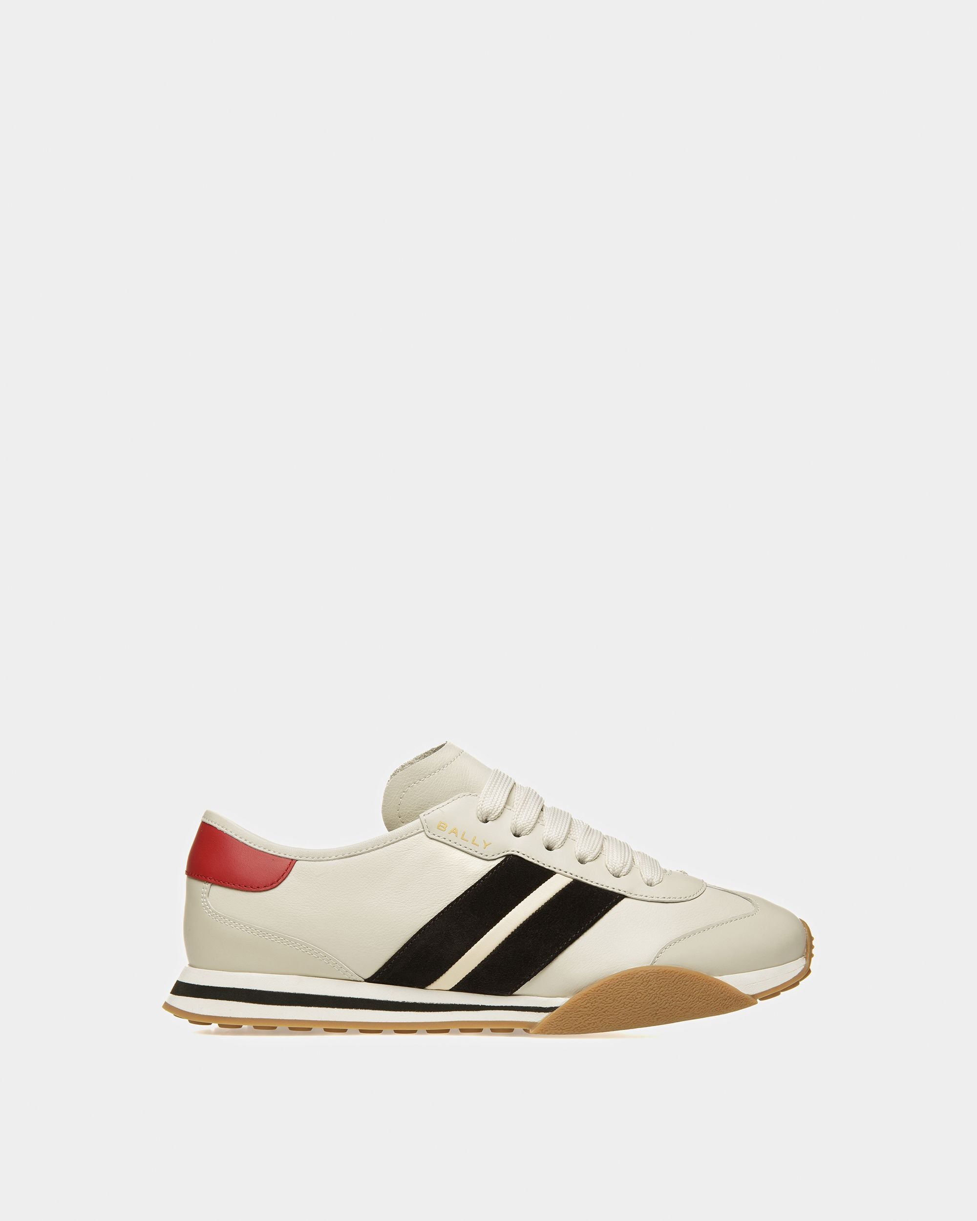 Sneakers Sussex En cuir blanc poussière - Homme - Bally - 01