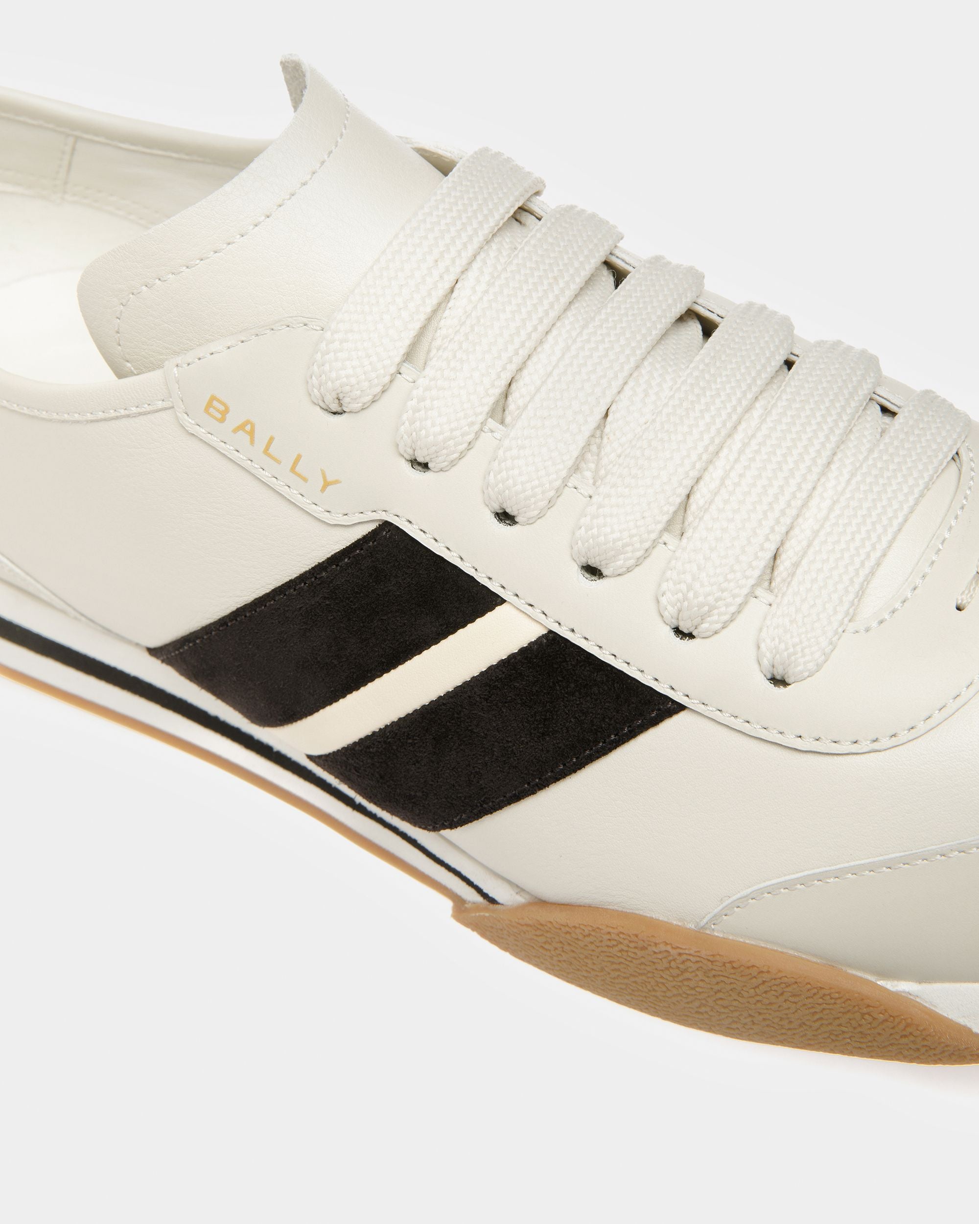 Sneakers Sussex En cuir blanc poussière - Homme - Bally - 03