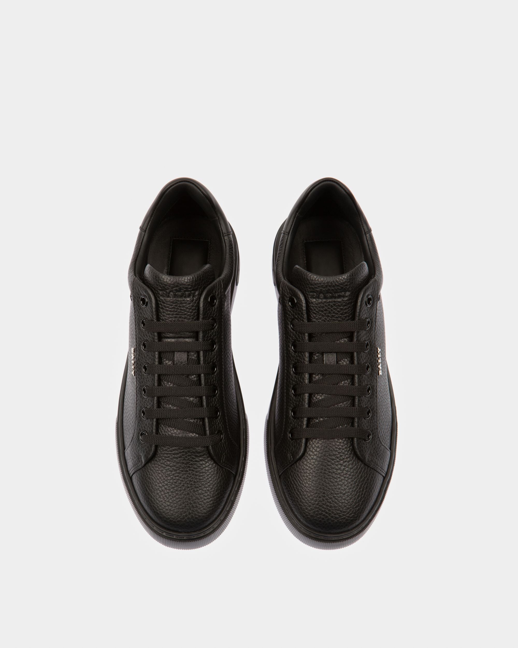 Miky Sneakers En Cuir Noir - Homme - Bally - 02