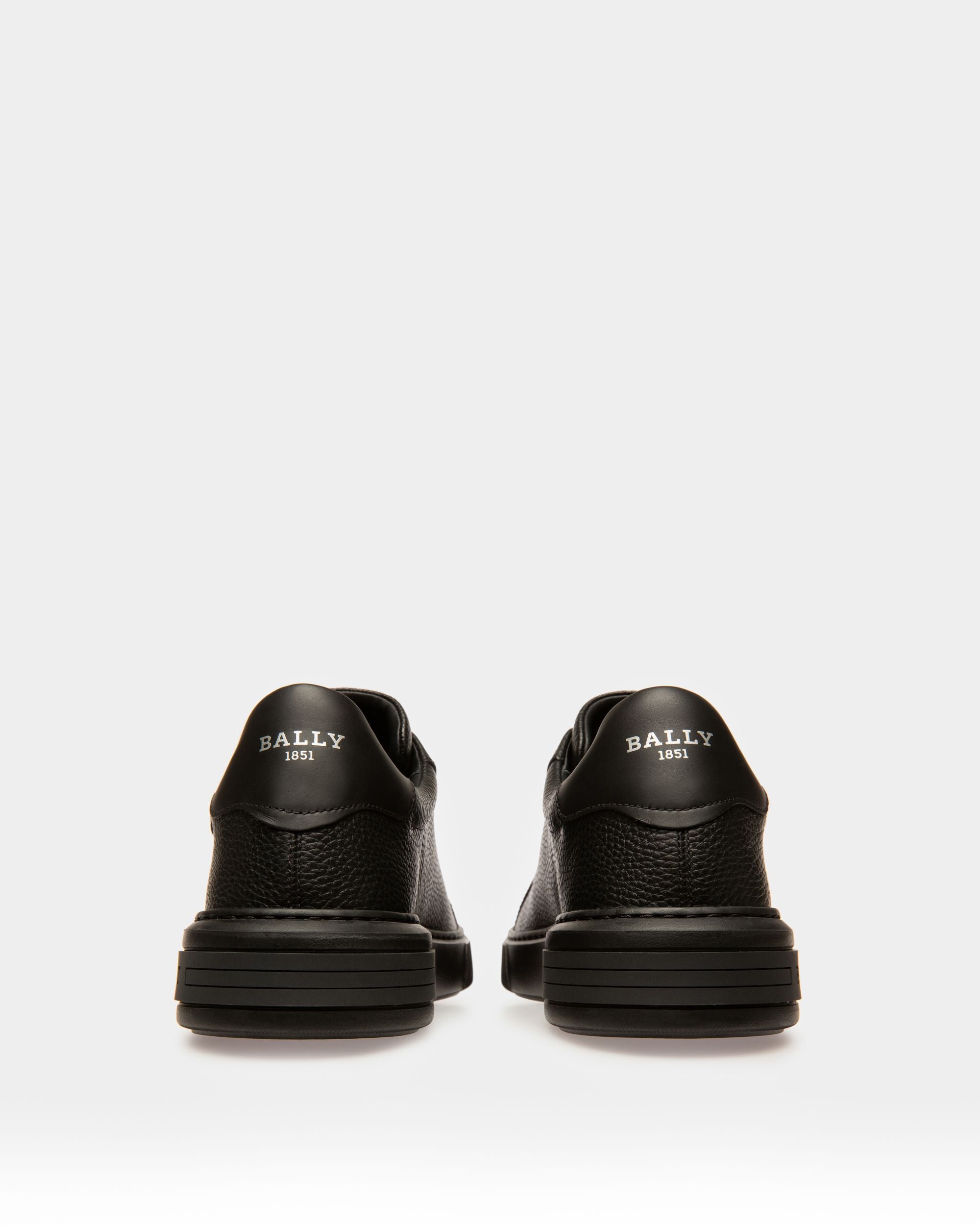 Miky Sneakers En Cuir Noir - Homme - Bally - 04