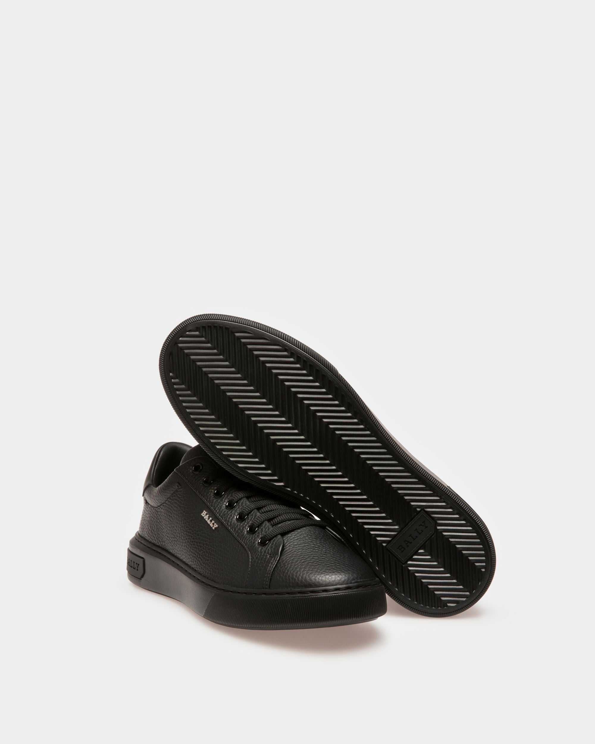 Miky Sneakers En Cuir Noir - Homme - Bally - 05