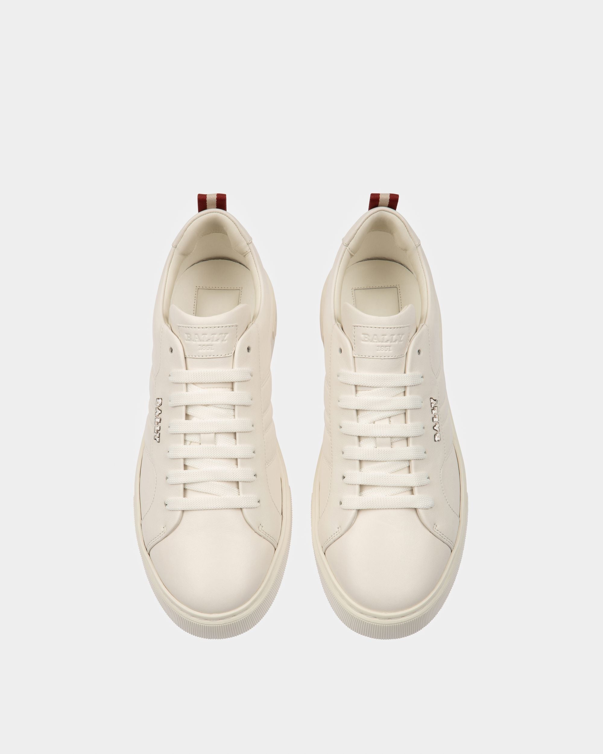 Maxim Sneakers En Cuir Blanc - Homme - Bally - 02
