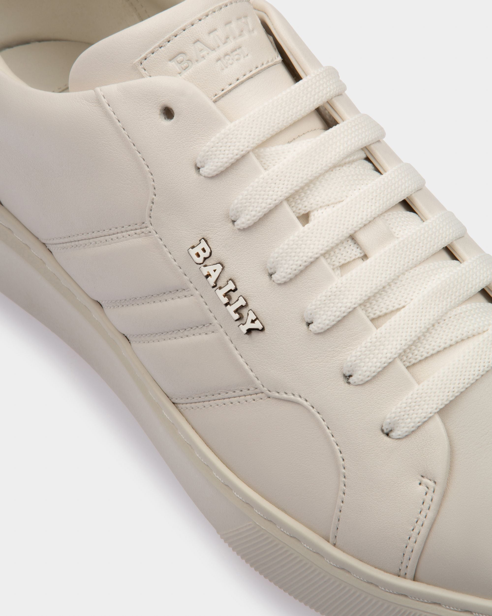 Maxim Sneakers En Cuir Blanc - Homme - Bally - 06