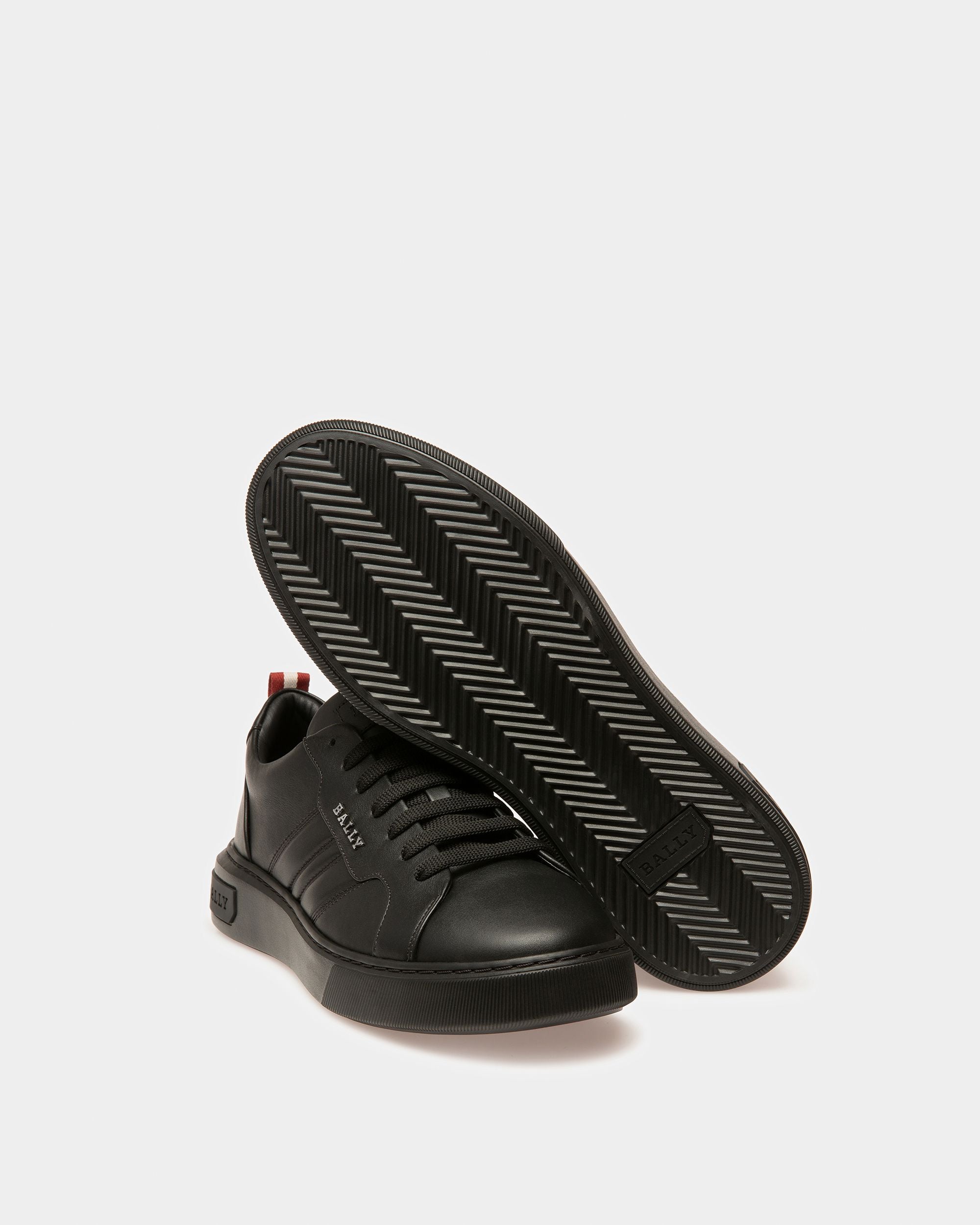 Maxim Sneaker Aus Schwarzem Leder - Herren - Bally - 03