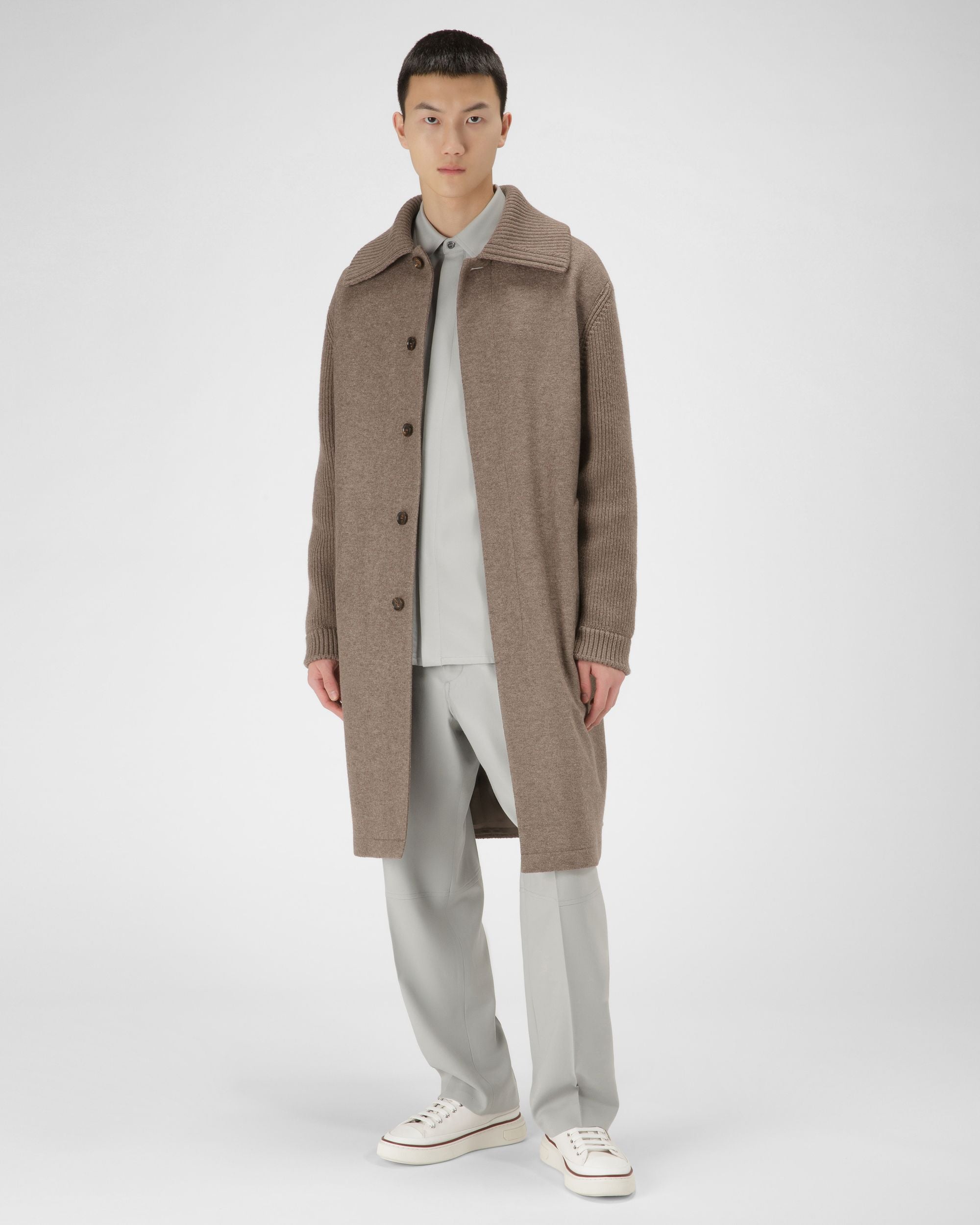 Maily Sneakers En Cuir Blanc - Homme - Bally - 02