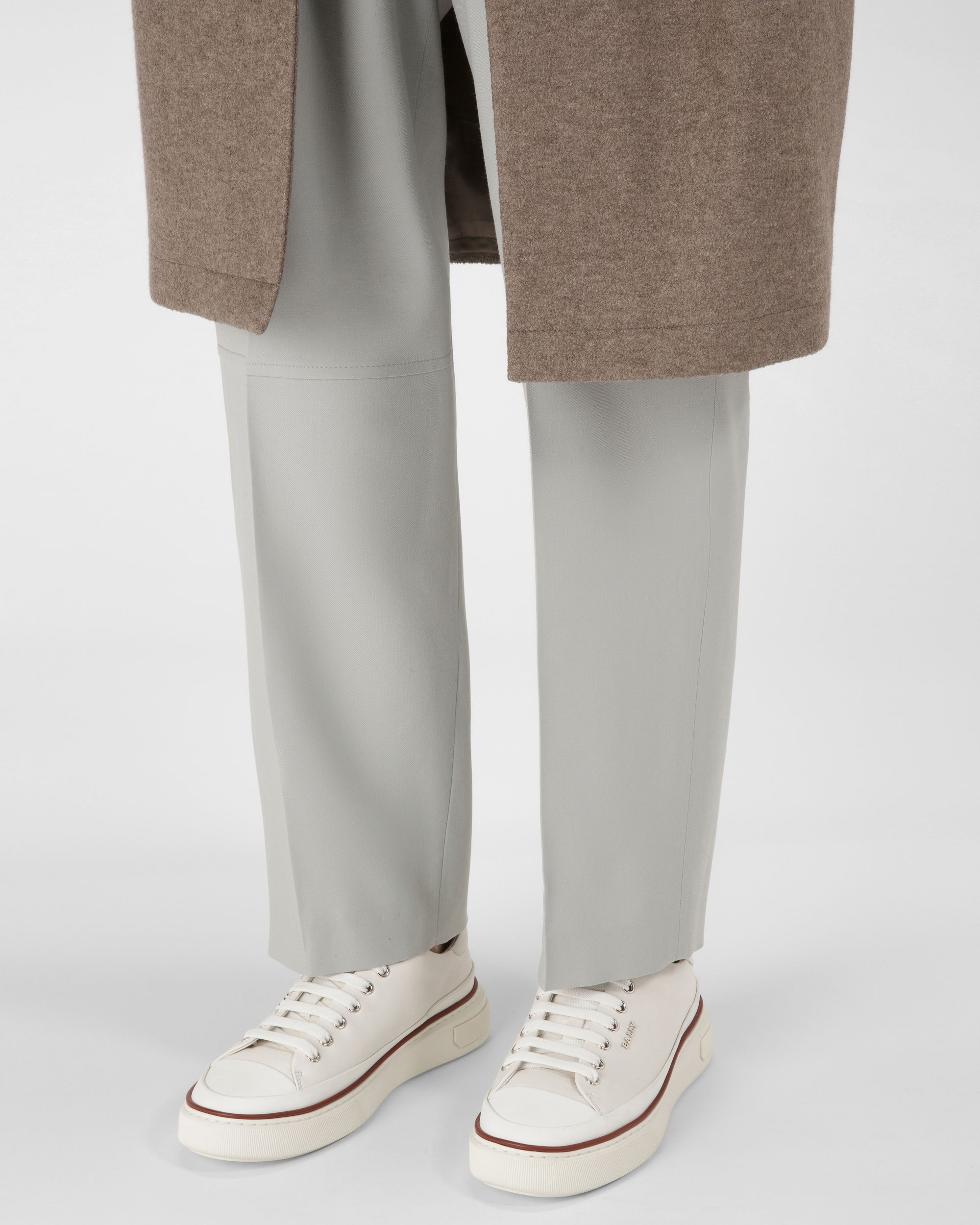 Maily Sneakers En Cuir Blanc - Homme - Bally - 05