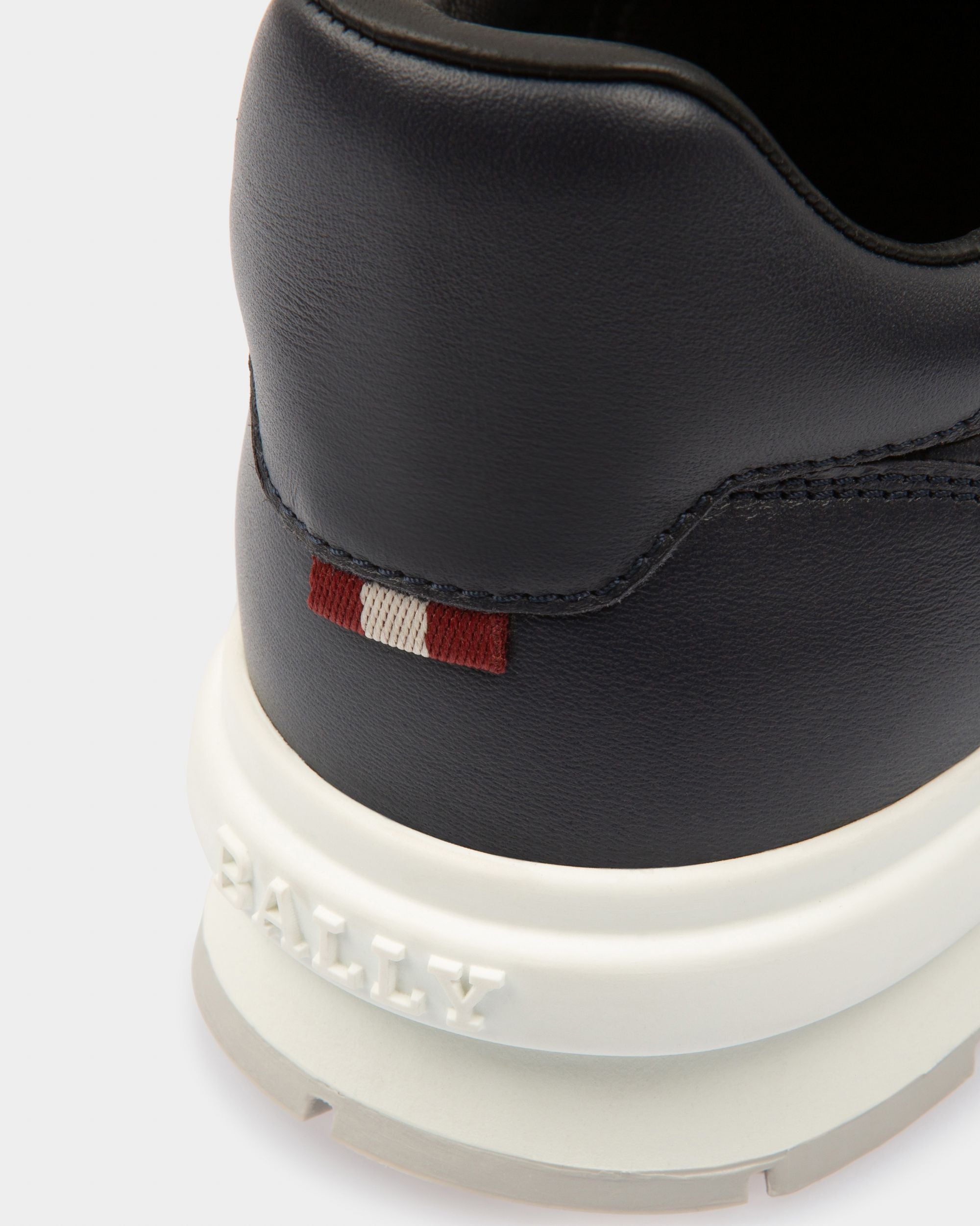 Asler Sneakers In Pelle Blu Marina - Uomo - Bally - 05