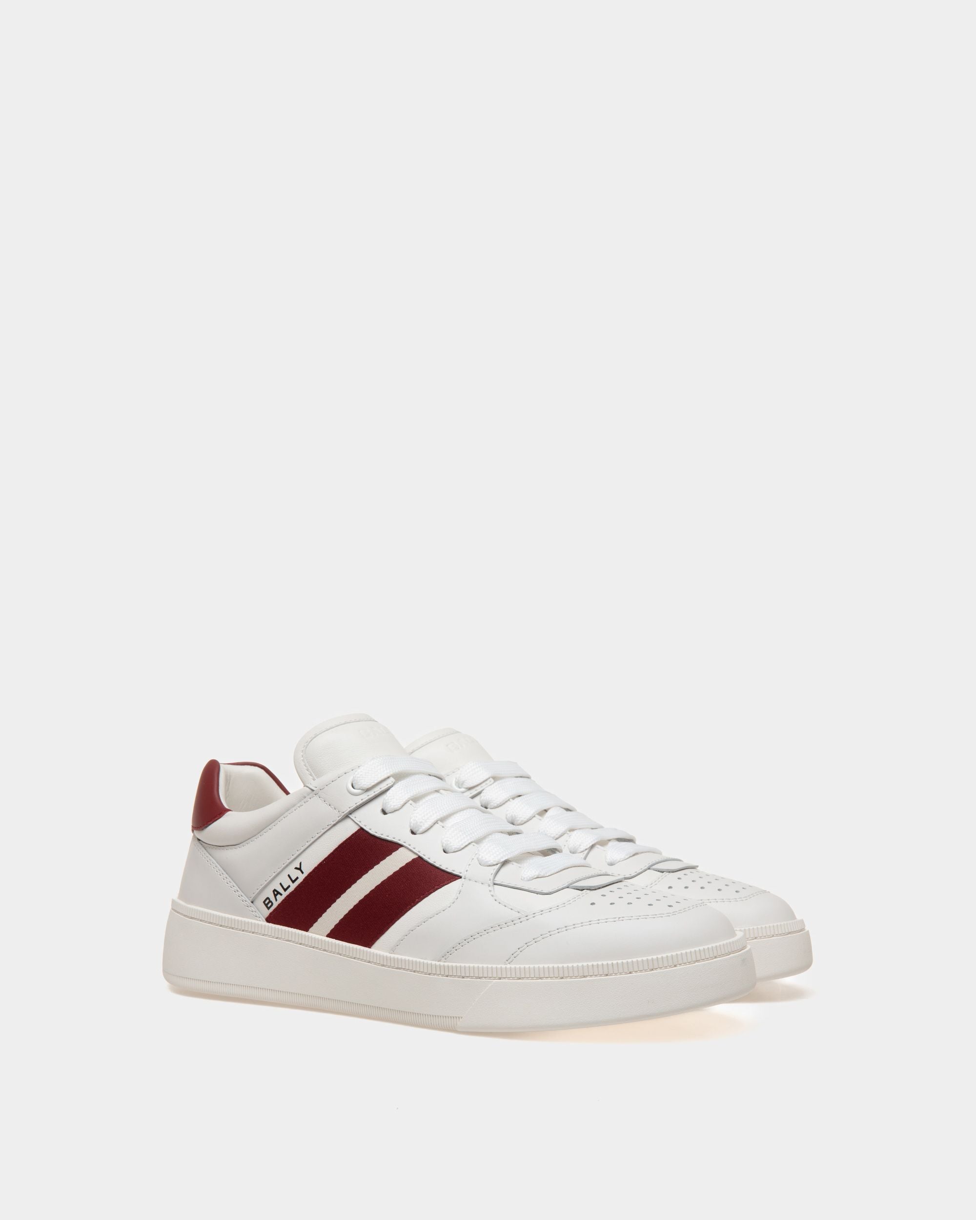 Raise Sneaker Aus Weißem Leder - Herren - Bally - 03