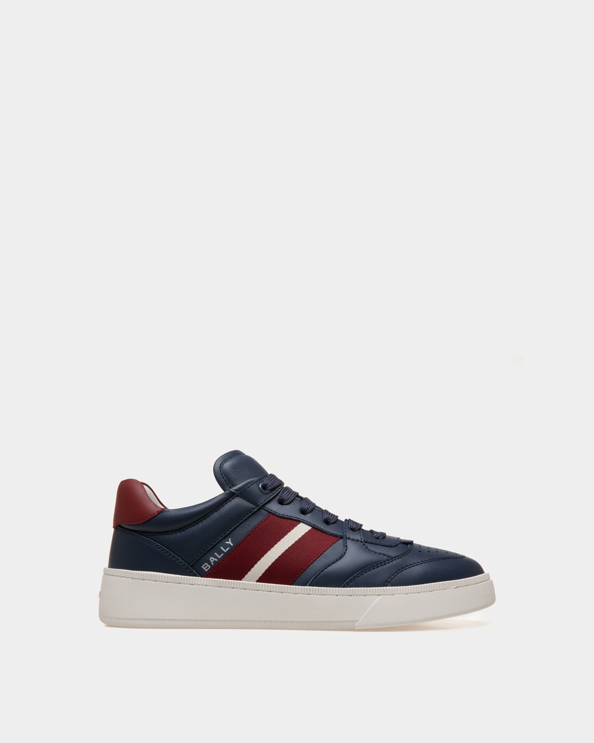 Raise Sneaker Aus Blauem Leder - Herren - Bally - 01