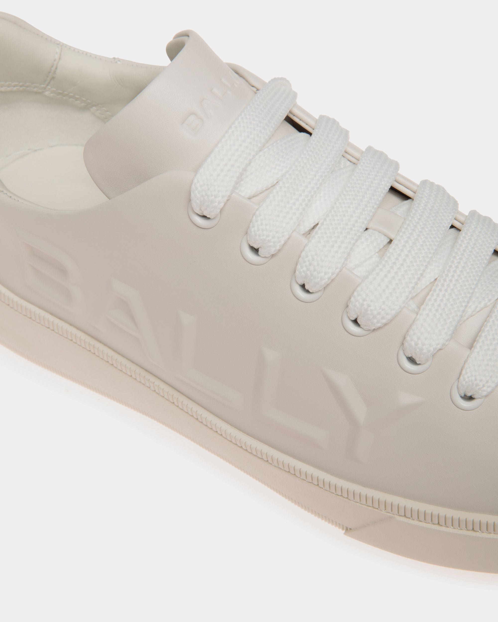 Sneaker Raise In Pelle Bianca - Uomo - Bally - 05