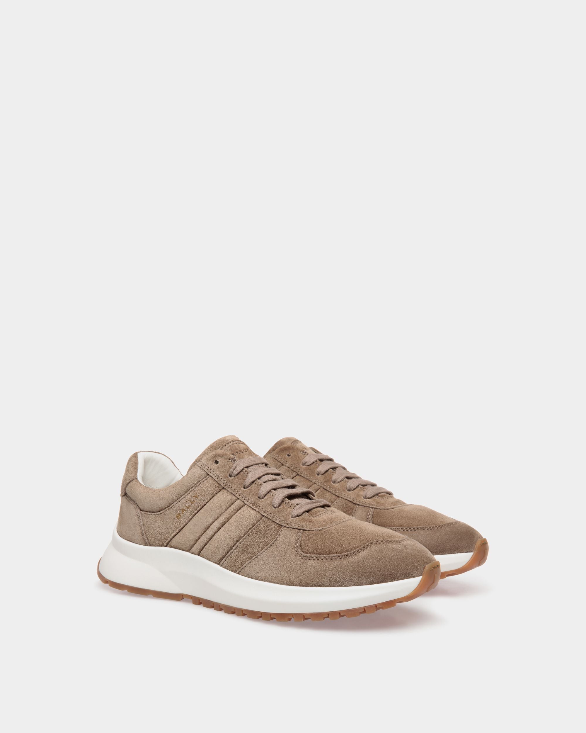 Outline Sneaker In Brown  Leather - Men's - Bally - 02