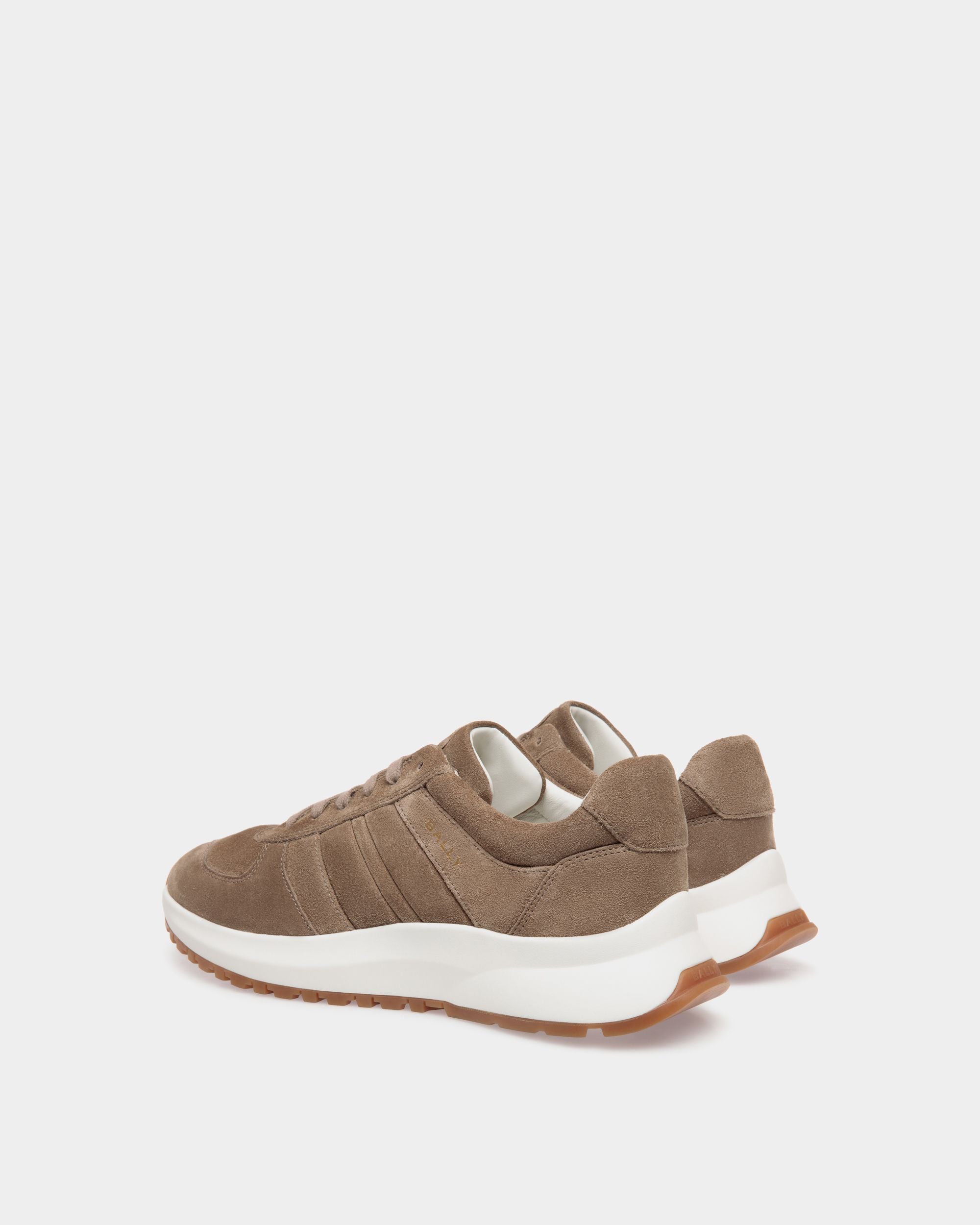 Outline Sneaker In Brown  Leather - Men's - Bally - 03