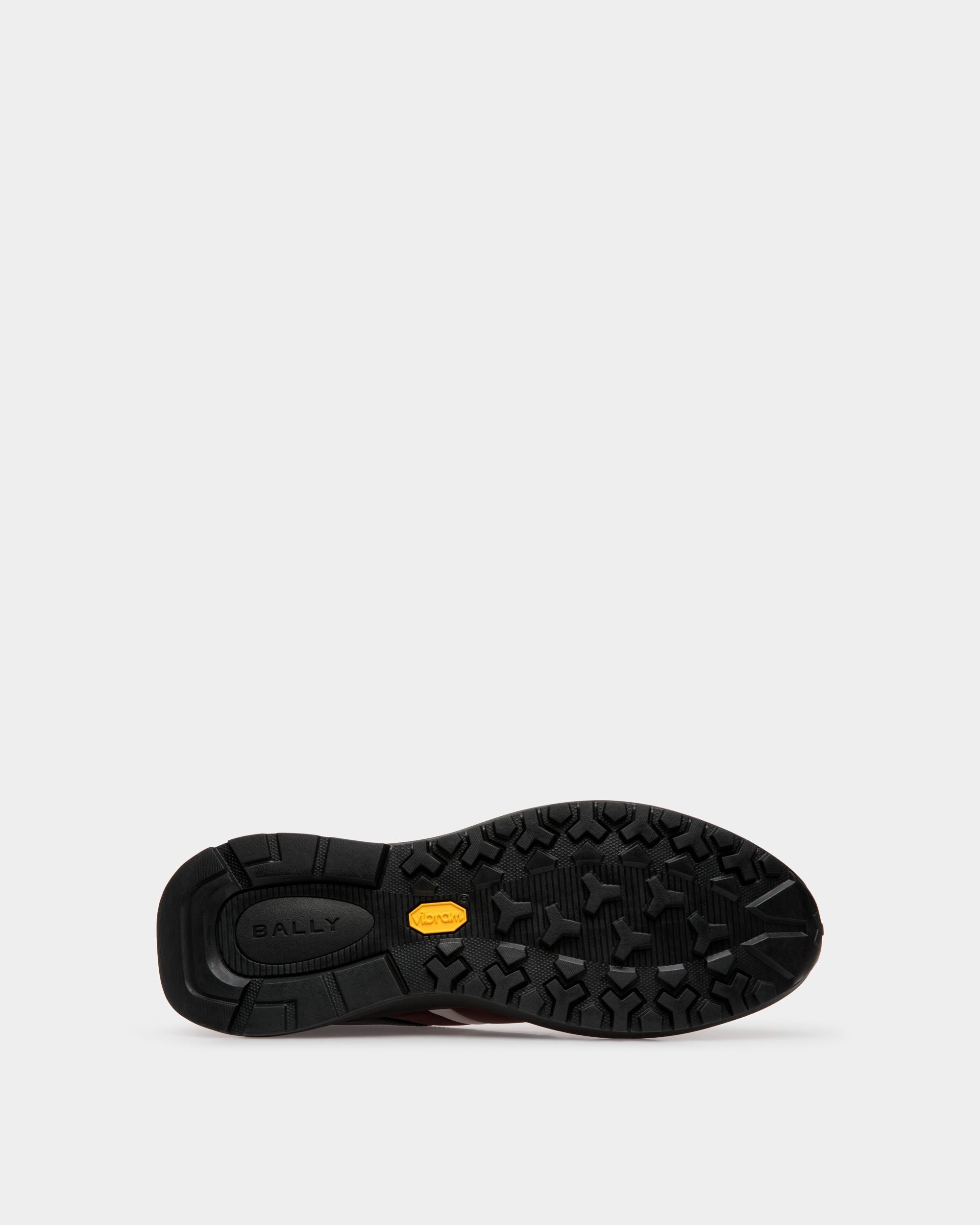 Outline Sneaker Aus Leder In Schwarz - Herren - Bally - 05