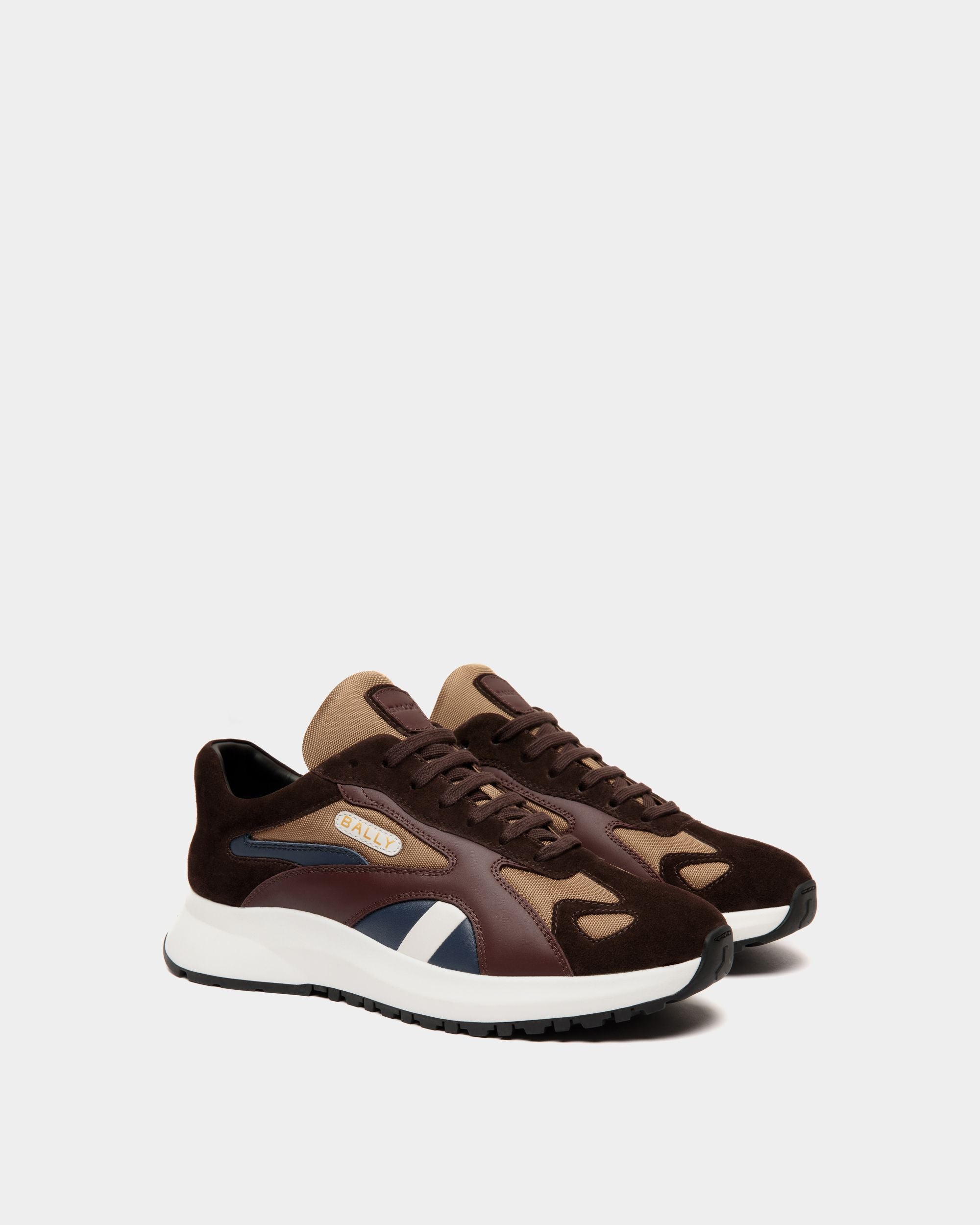 Outline Sneaker Aus Nylon Und Leder - Herren - Bally - 02