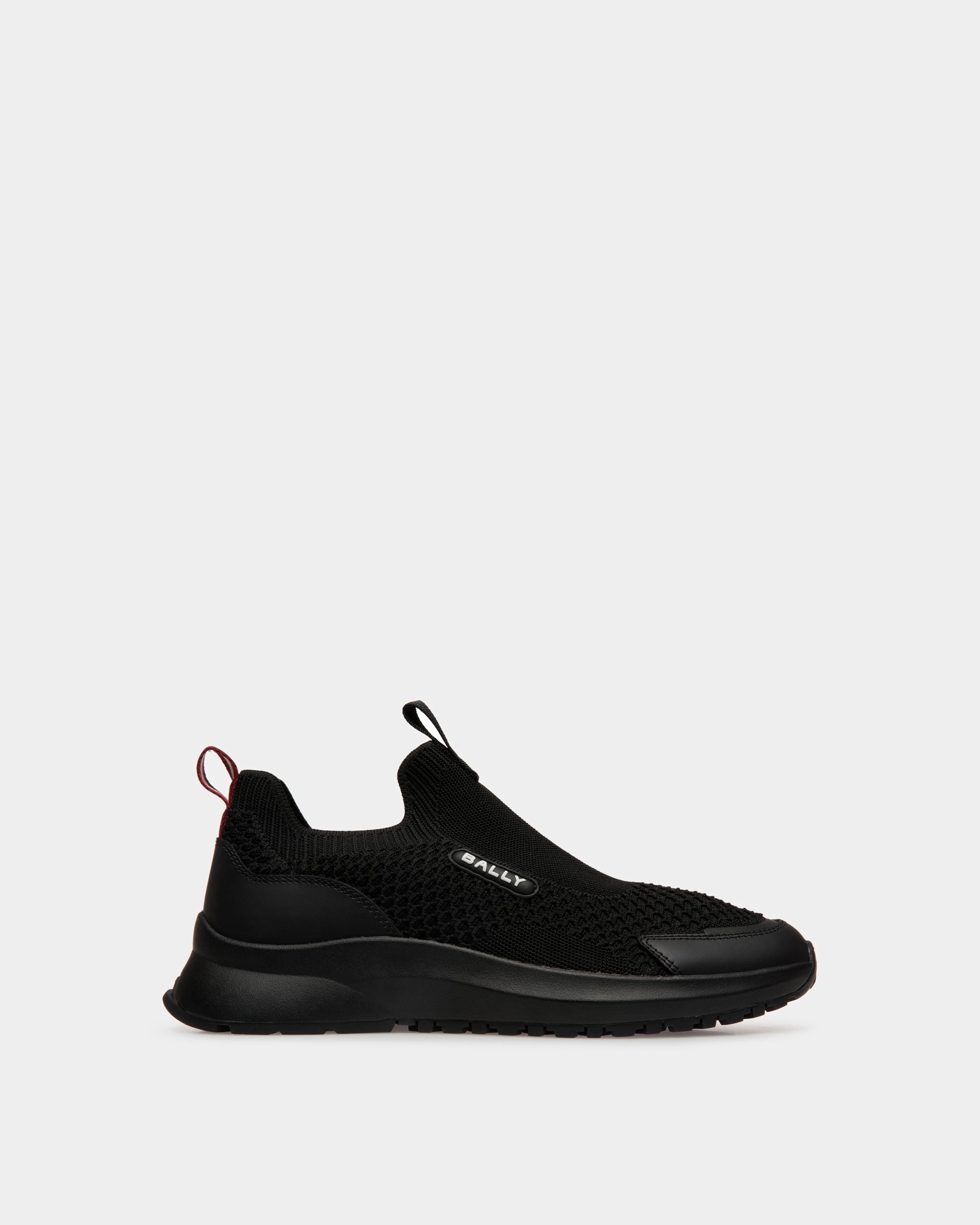 Outline Sneaker Aus Nylon In Schwarz - Uomo - Bally - 01