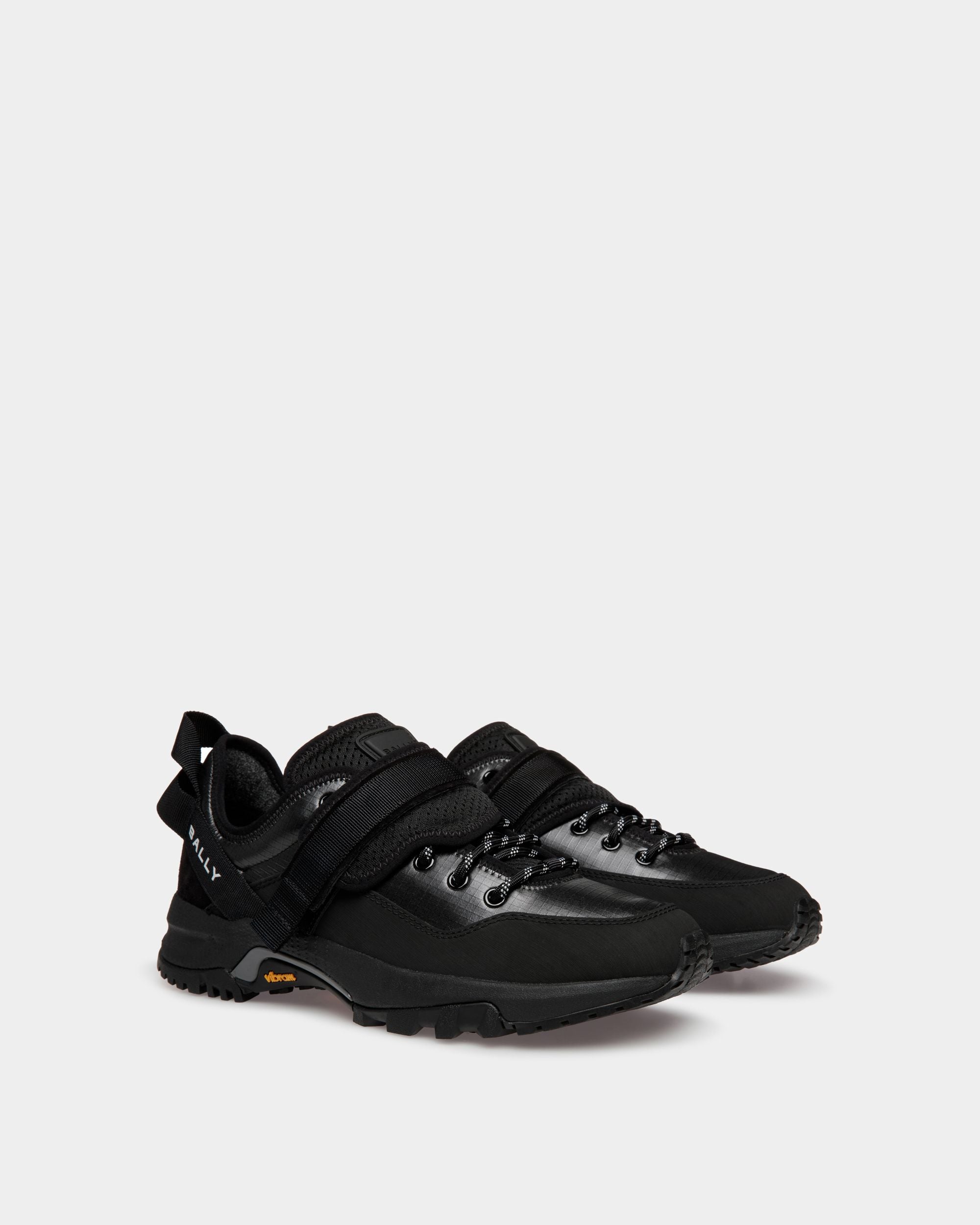 Sneaker Faster In Nylon Nero - Uomo - Bally - 03