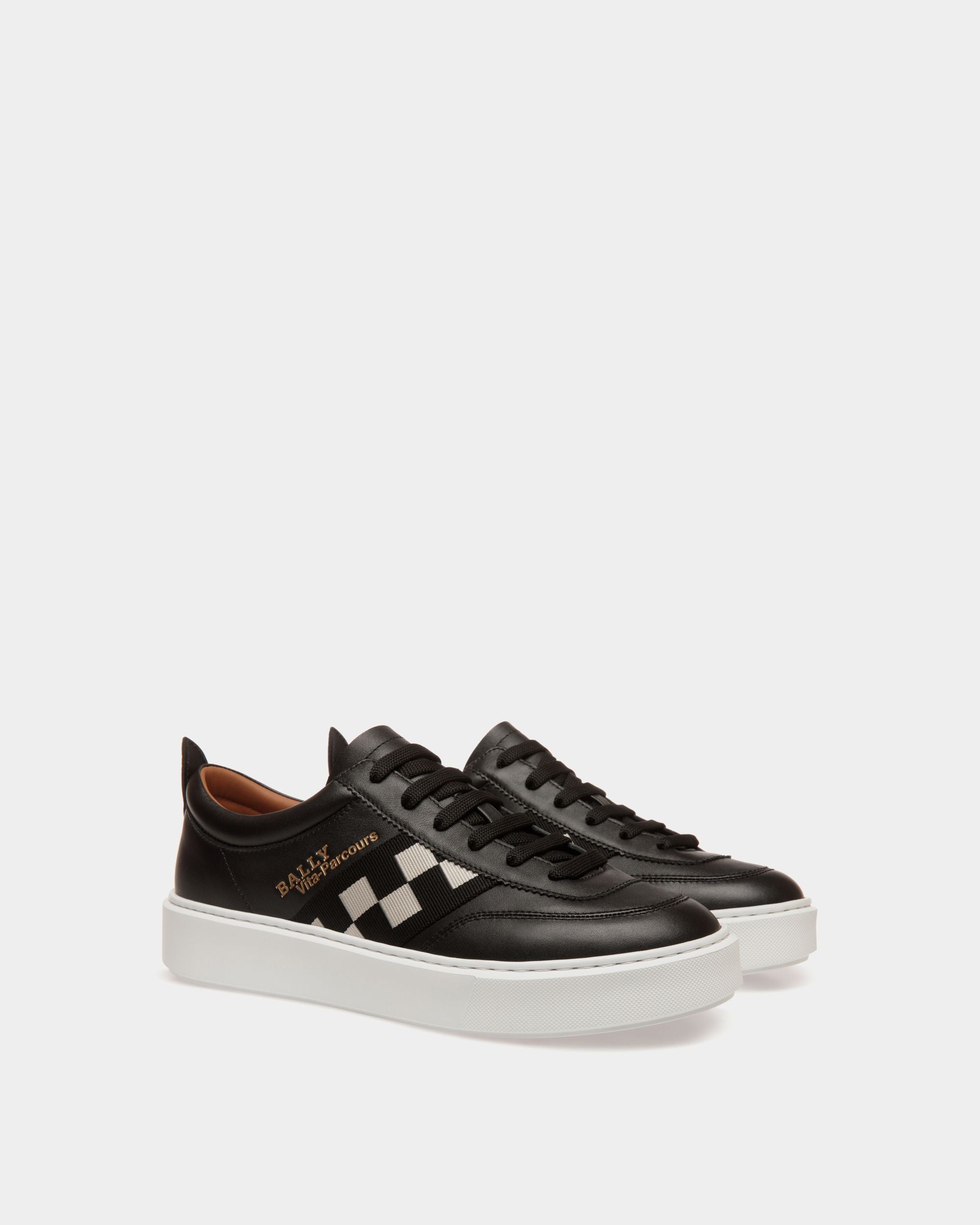 Sneaker In Black  Leather - Herren - Bally - 02