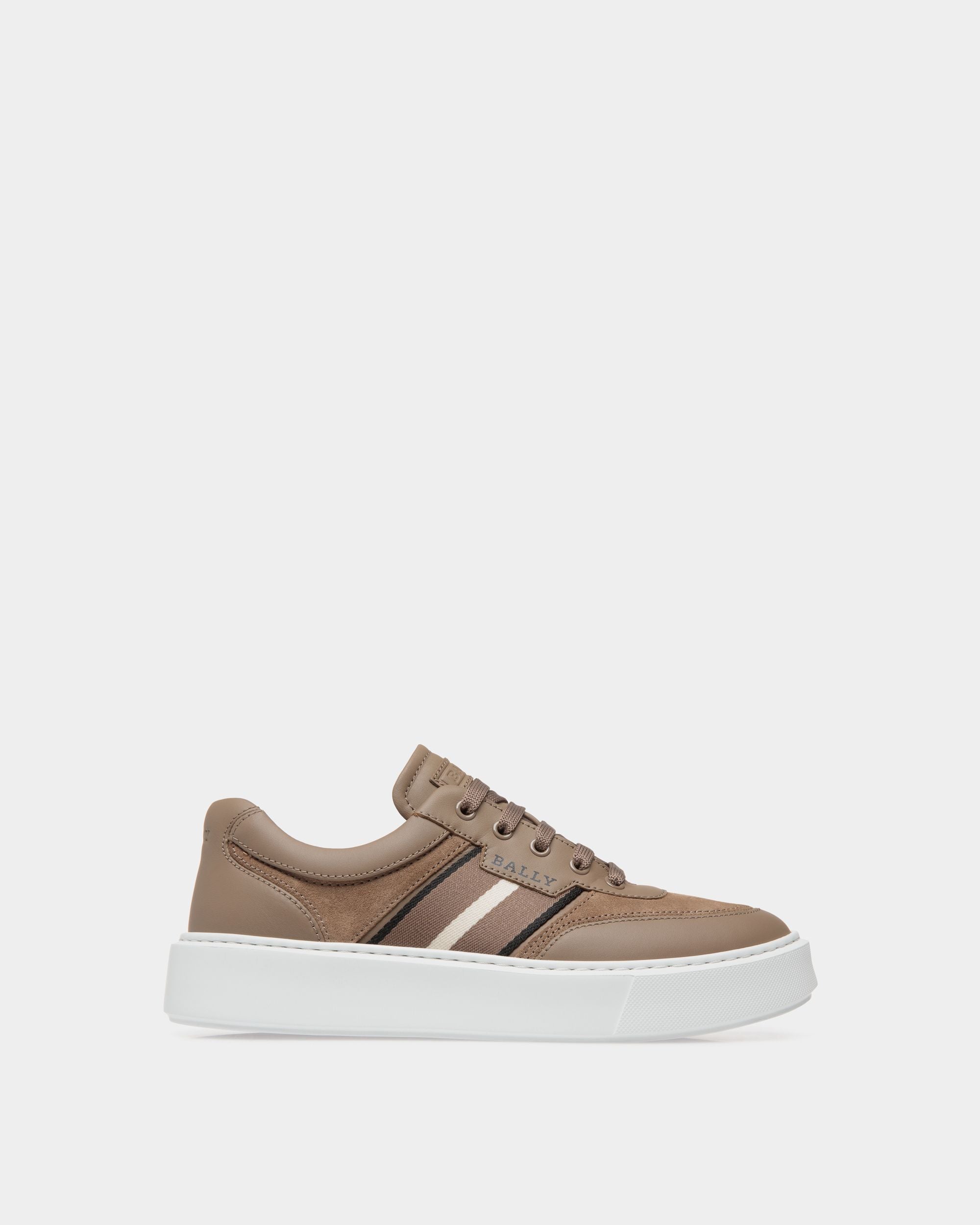 Sneaker In Brown Leather - Herren - Bally - 01