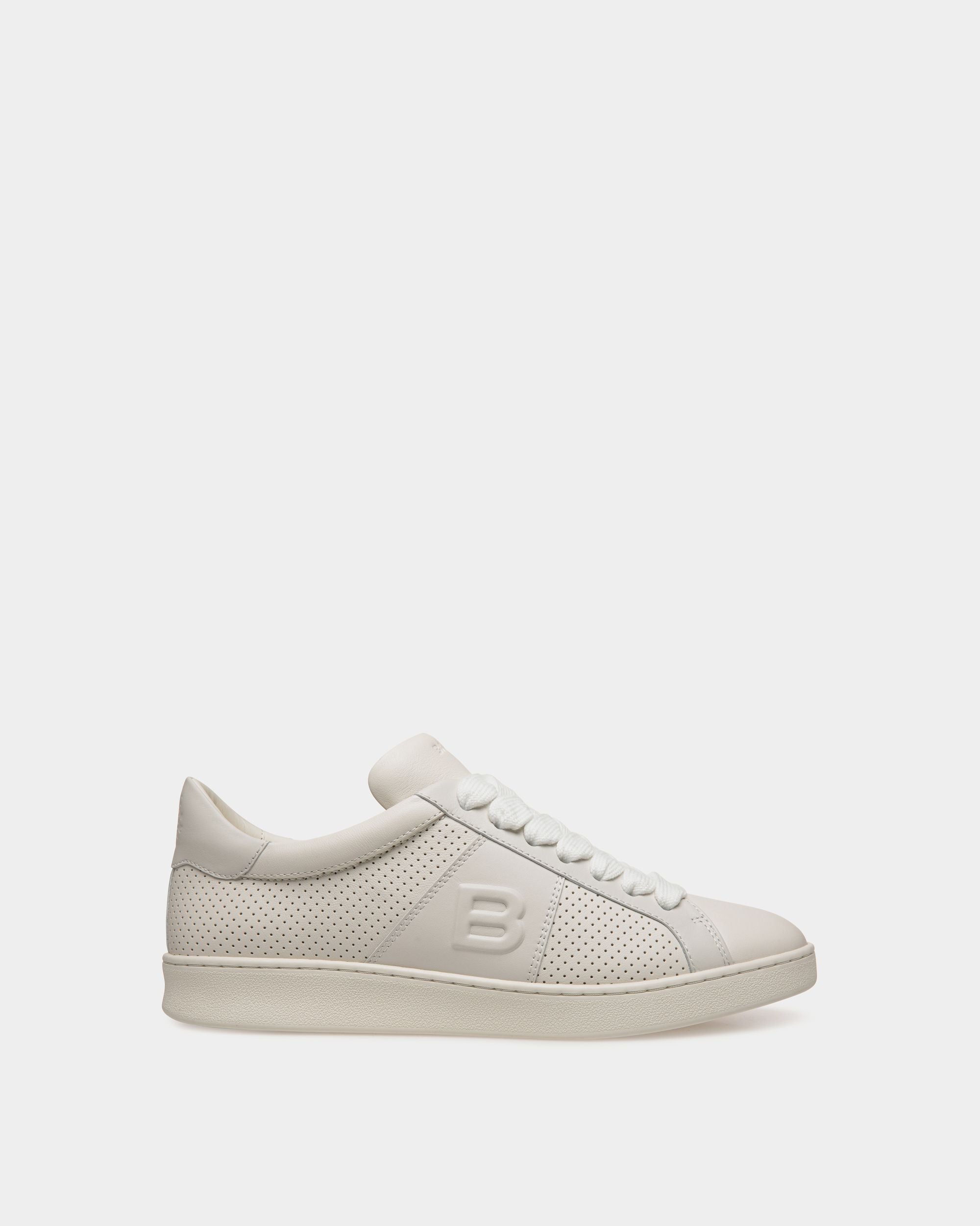 Sneaker Aus Leder In Weiß Aus Der Adrien Brody Travel-Kollektion - Herren - Bally - 01