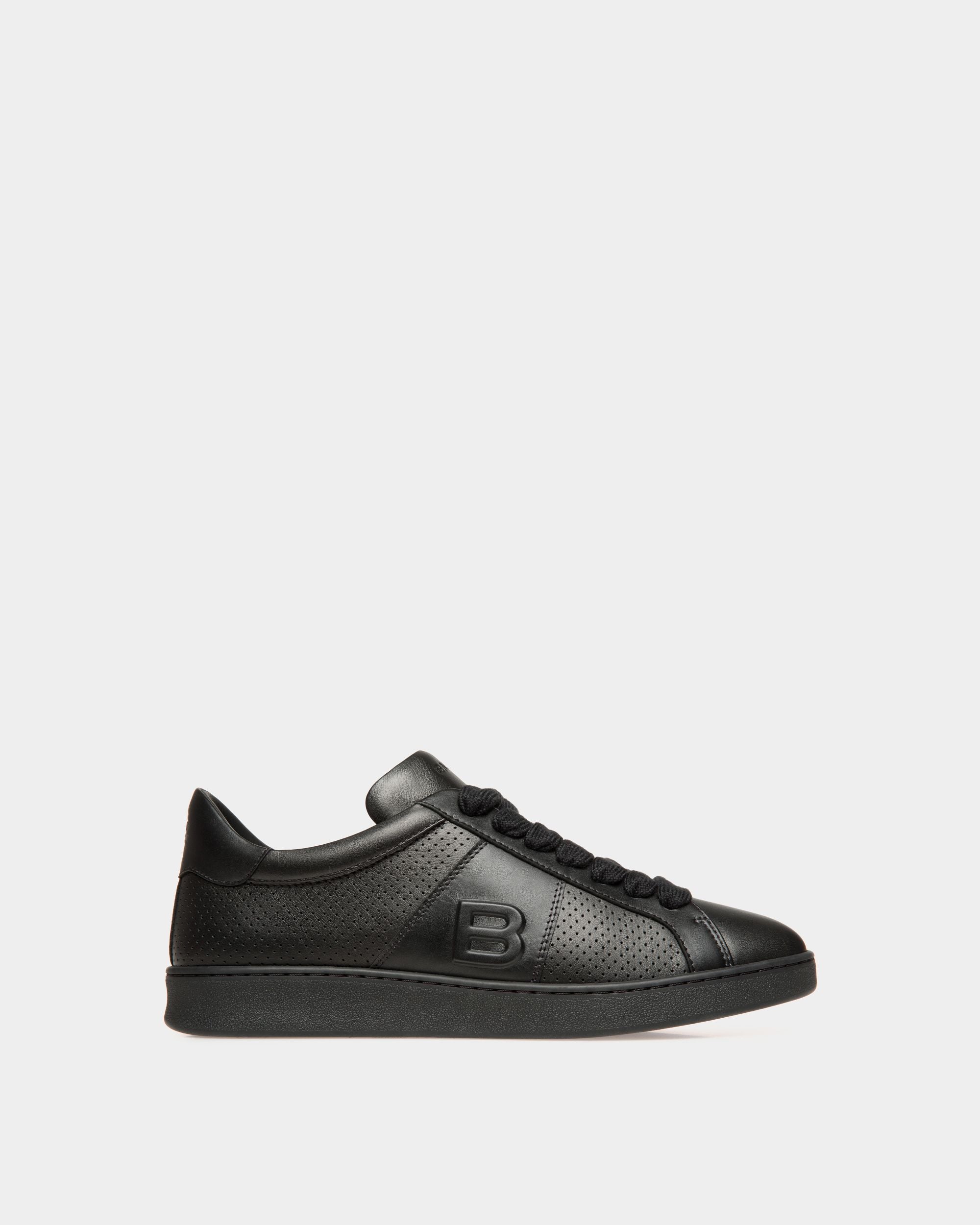 Sneaker Collection Voyage Adrien Brody En Cuir Noir - Homme - Bally - 01